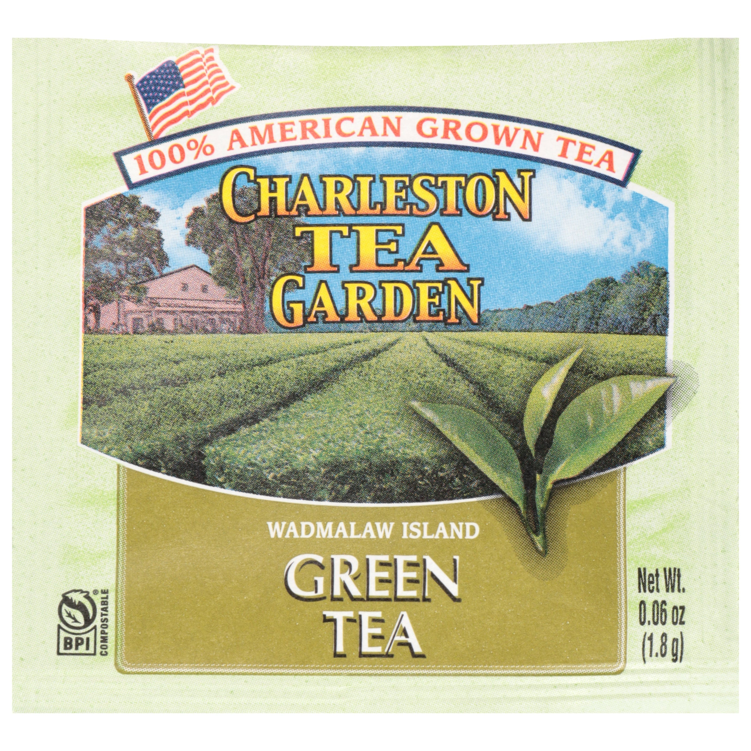 Wadmalaw Island Green Tea Pyramid Bags