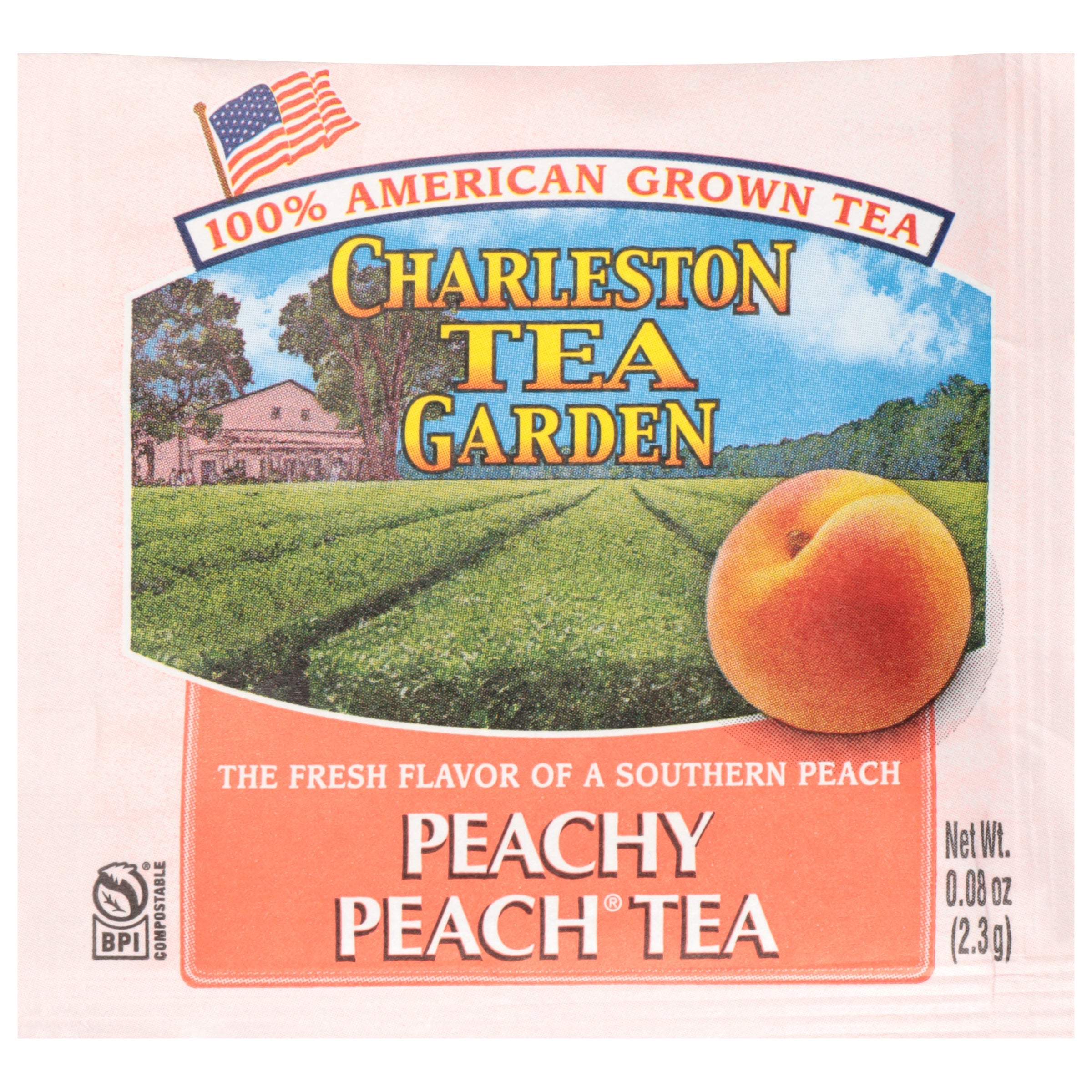Peachy Peach Black Tea Pyramid Bags