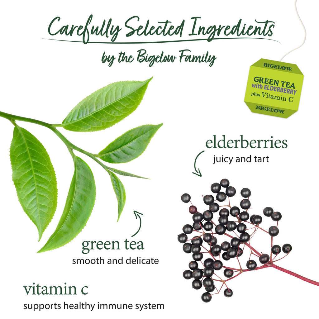 Green Tea with Elderberry Plus Vitamin C
