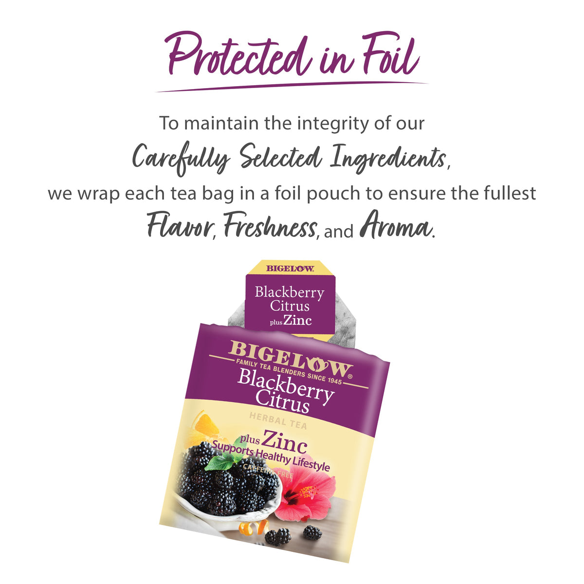 Blackberry Citrus Plus Zinc Herbal Tea