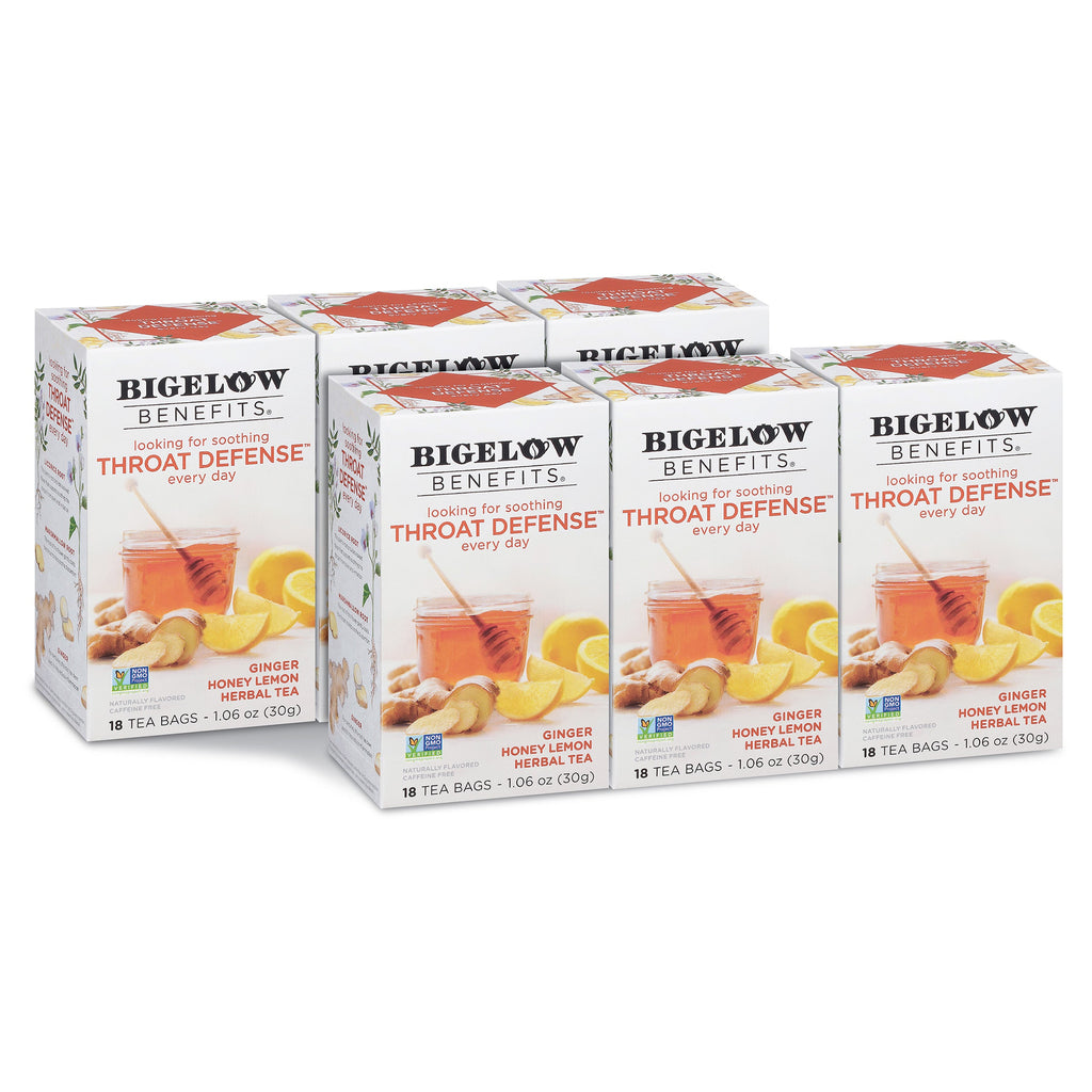 Throat Defense® Ginger Honey Lemon Herbal Tea