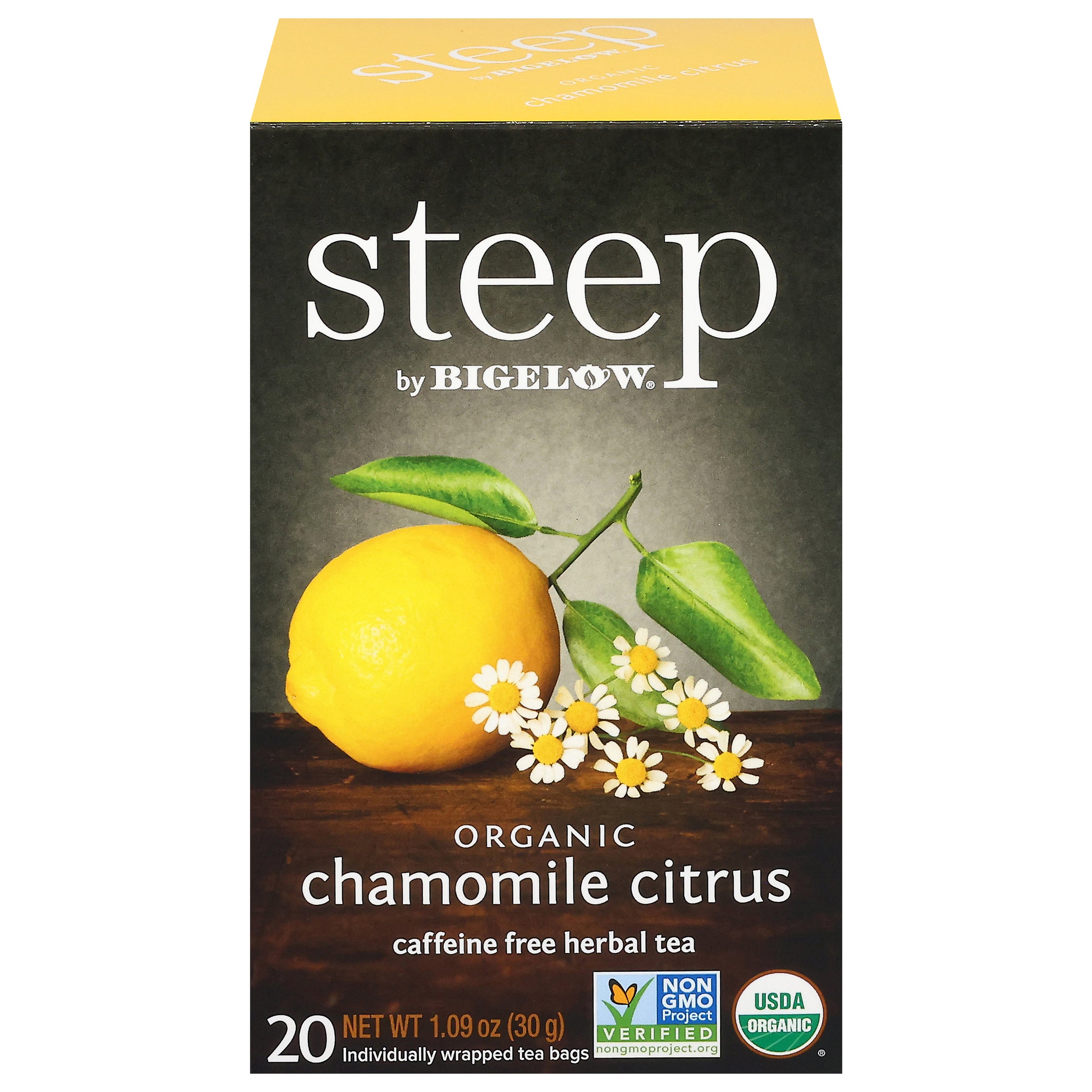 organic chamomile citrus herbal tea