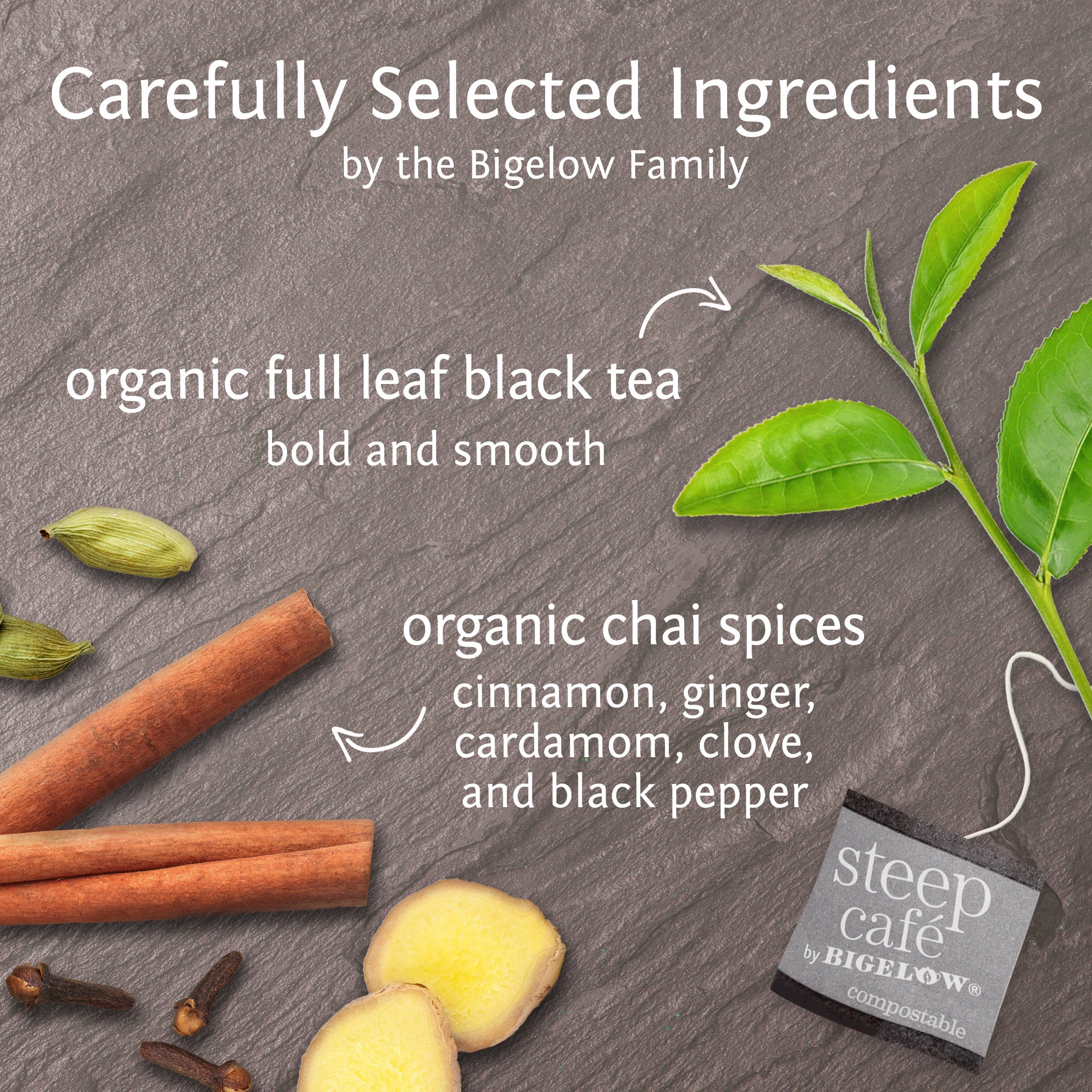 organic chai full leaf black tea