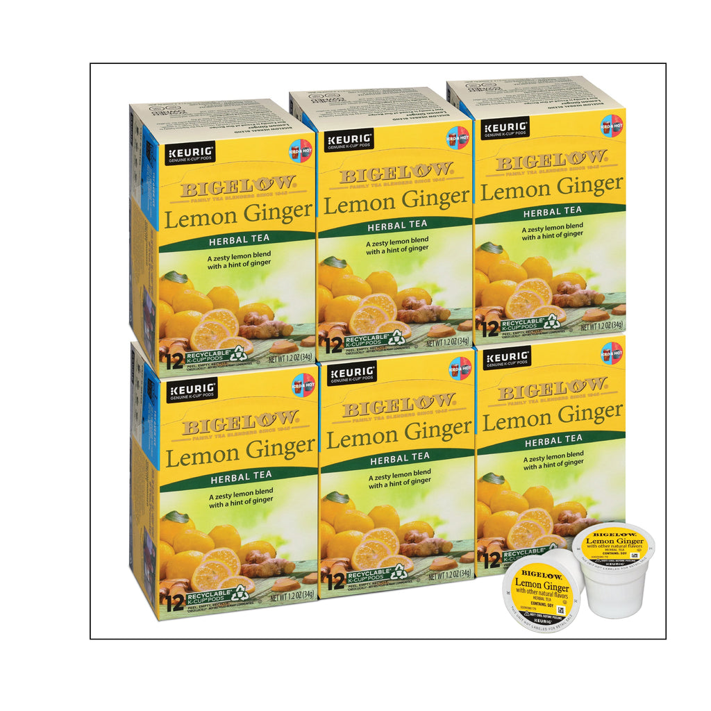 Lemon Ginger Herbal Tea K-Cup® Pods 12 Count