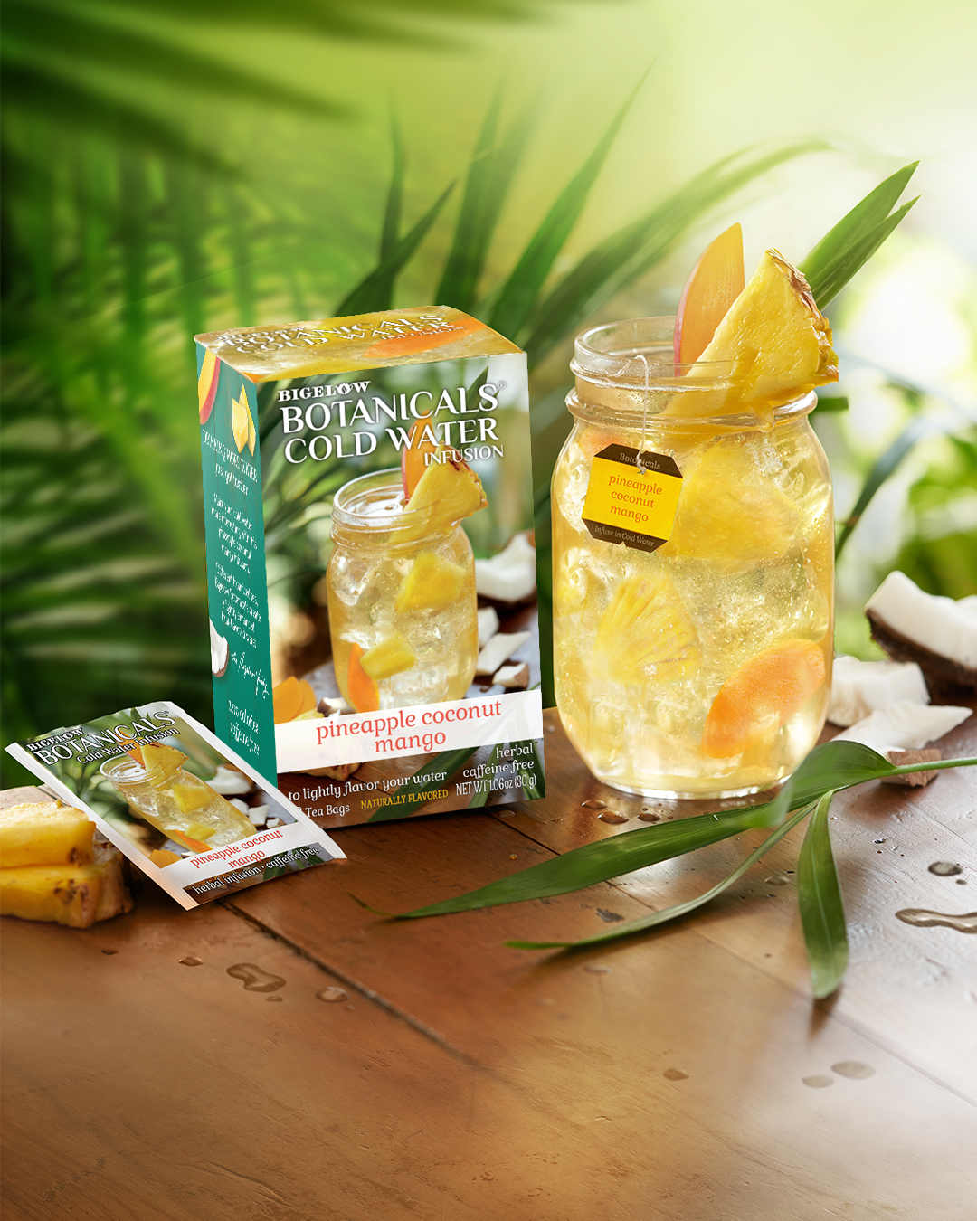 Pineapple Coconut Mango Cold Water Infusion