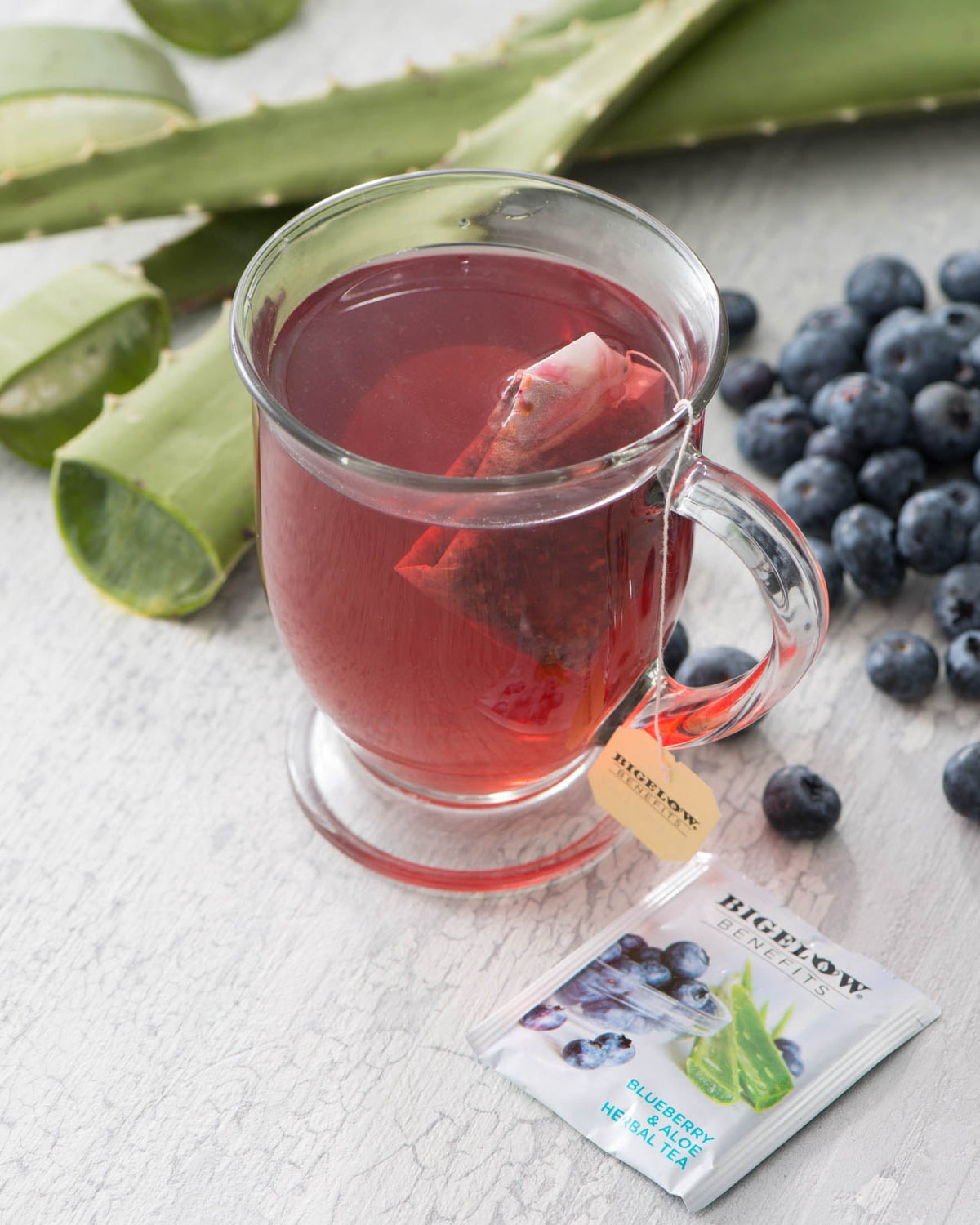 Radiate Beauty Blueberry and Aloe Herbal Tea