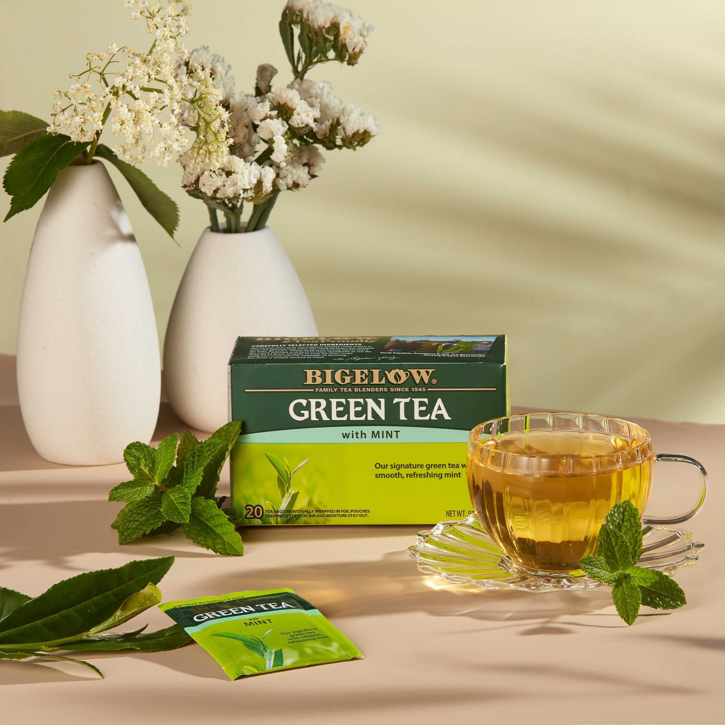 Green Tea with Mint