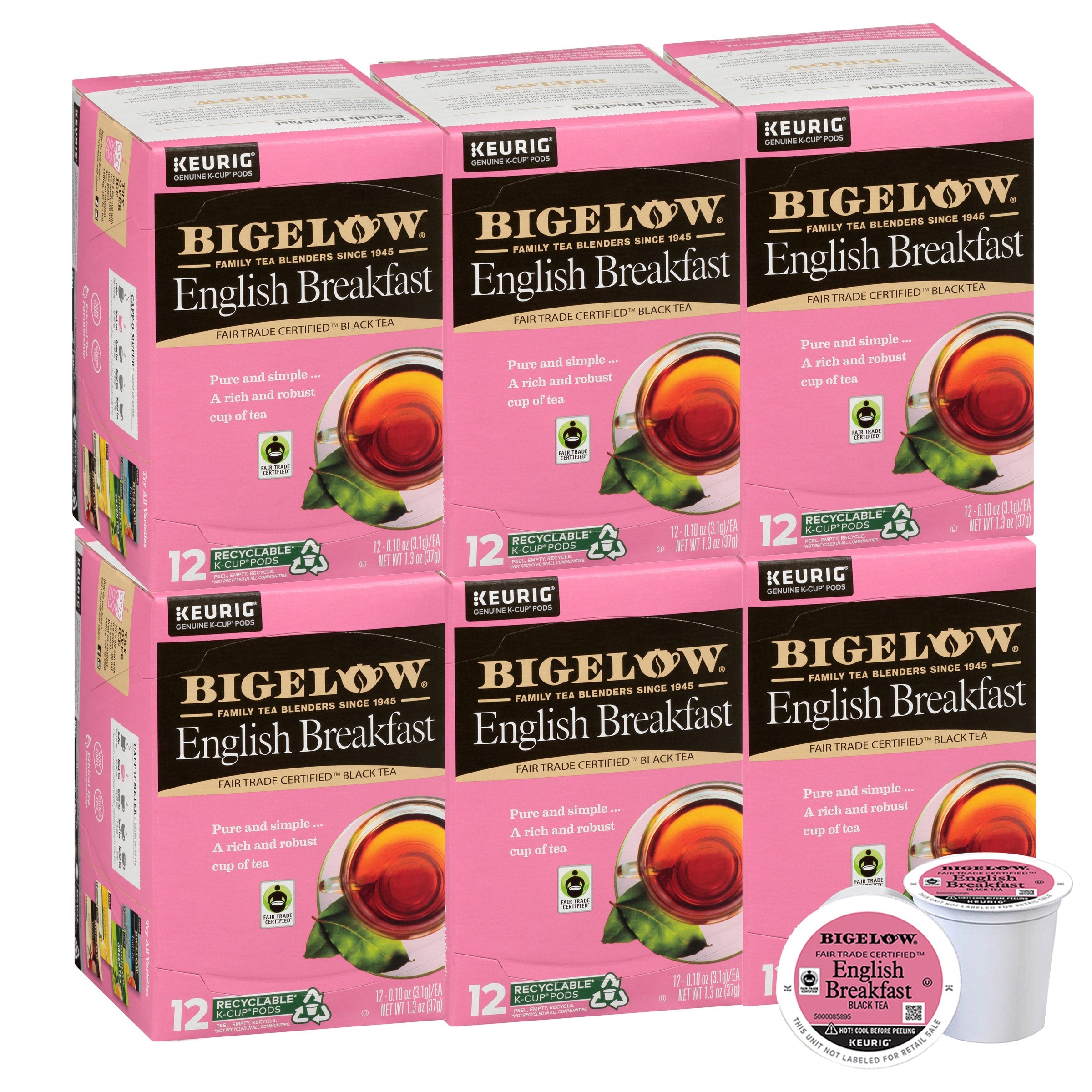 English Breakfast Black Tea K-Cup® Pods 12 Count