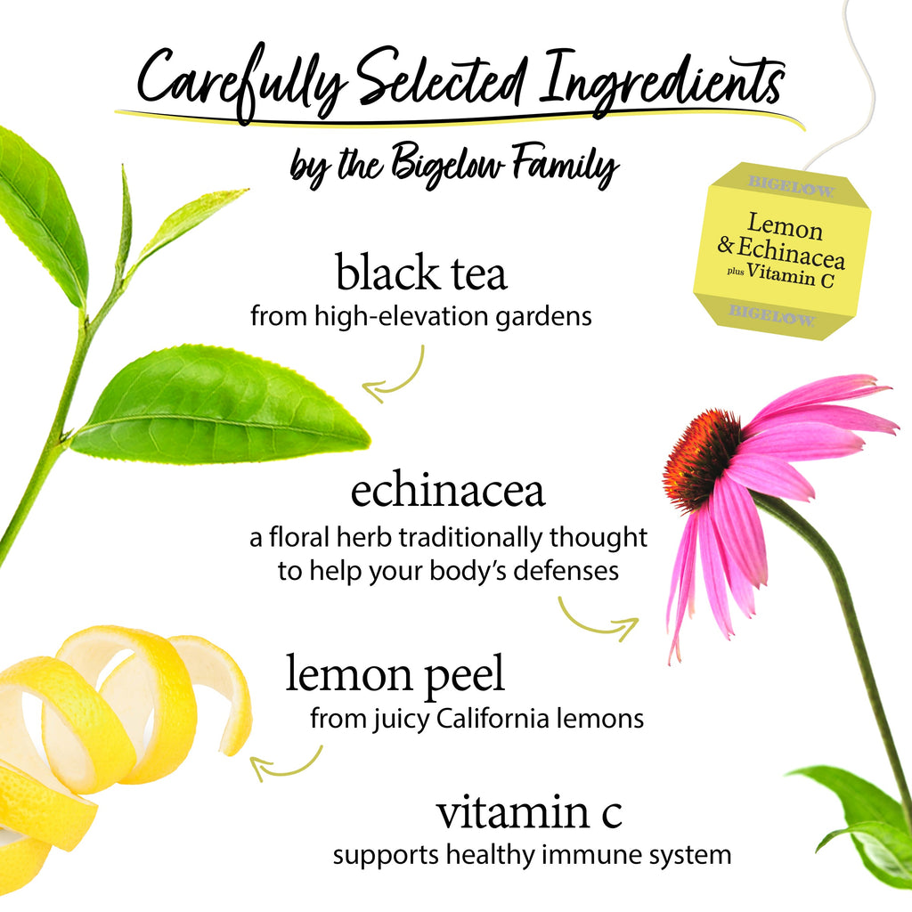 Lemon Echinacea Plus Vitamin C Black Tea