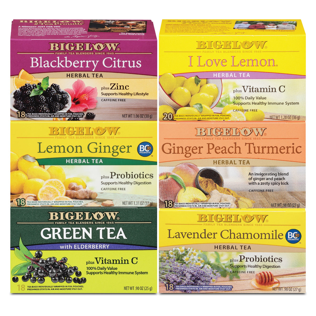 Immunity Support 6 Flavor Variety Pack