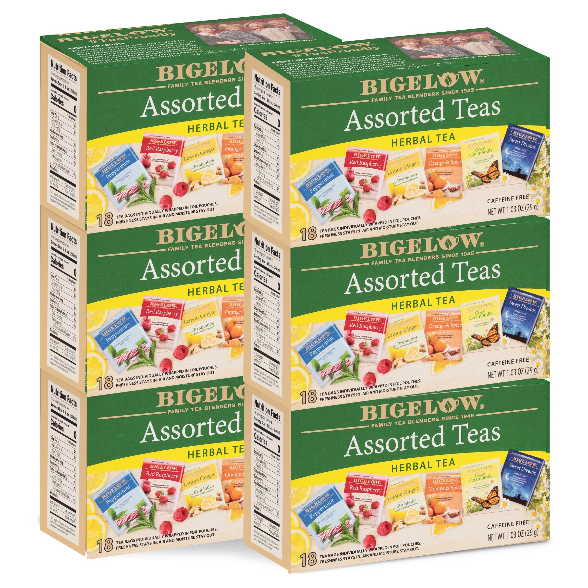Assorted Herbal Teas