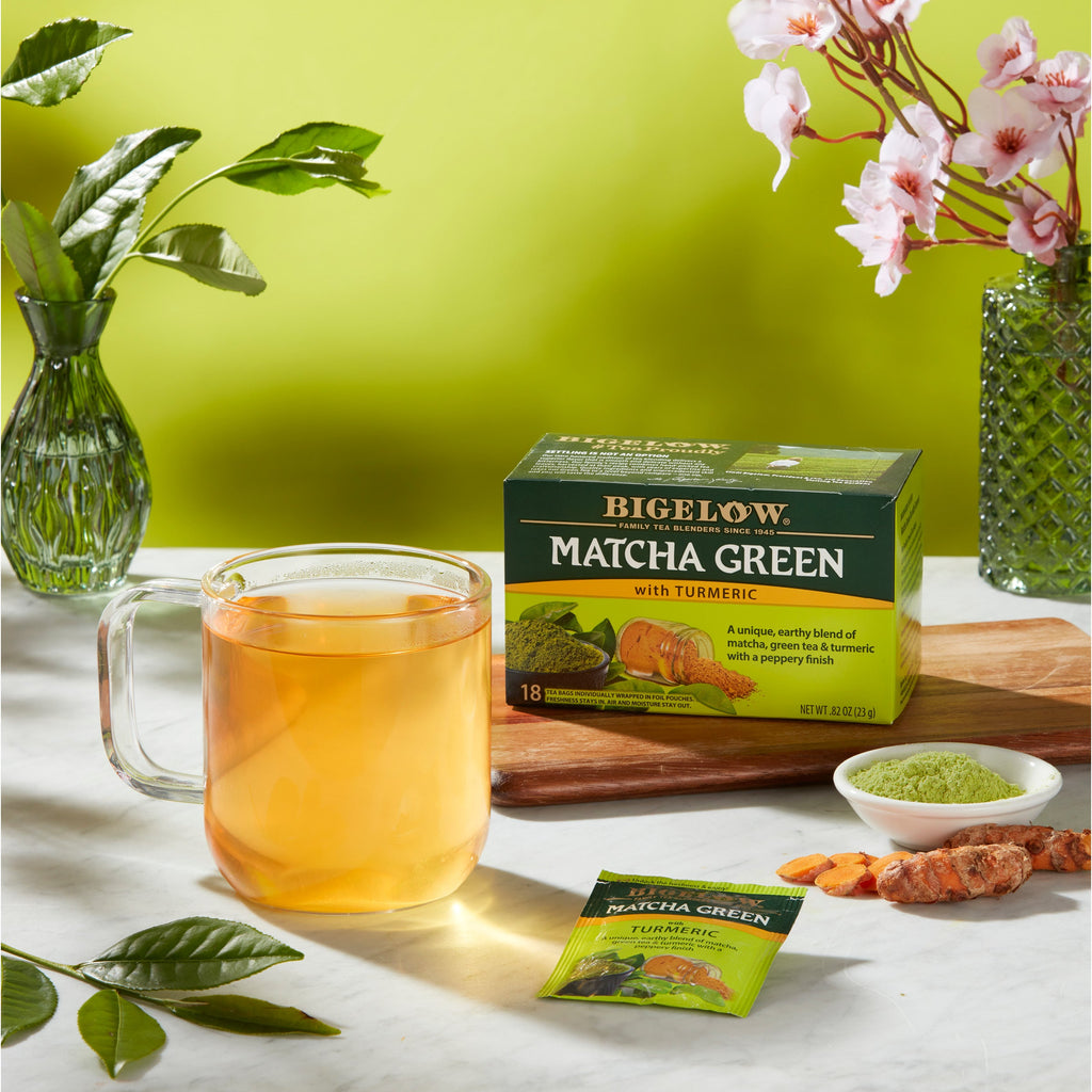 Matcha Green Tea with Turmeric