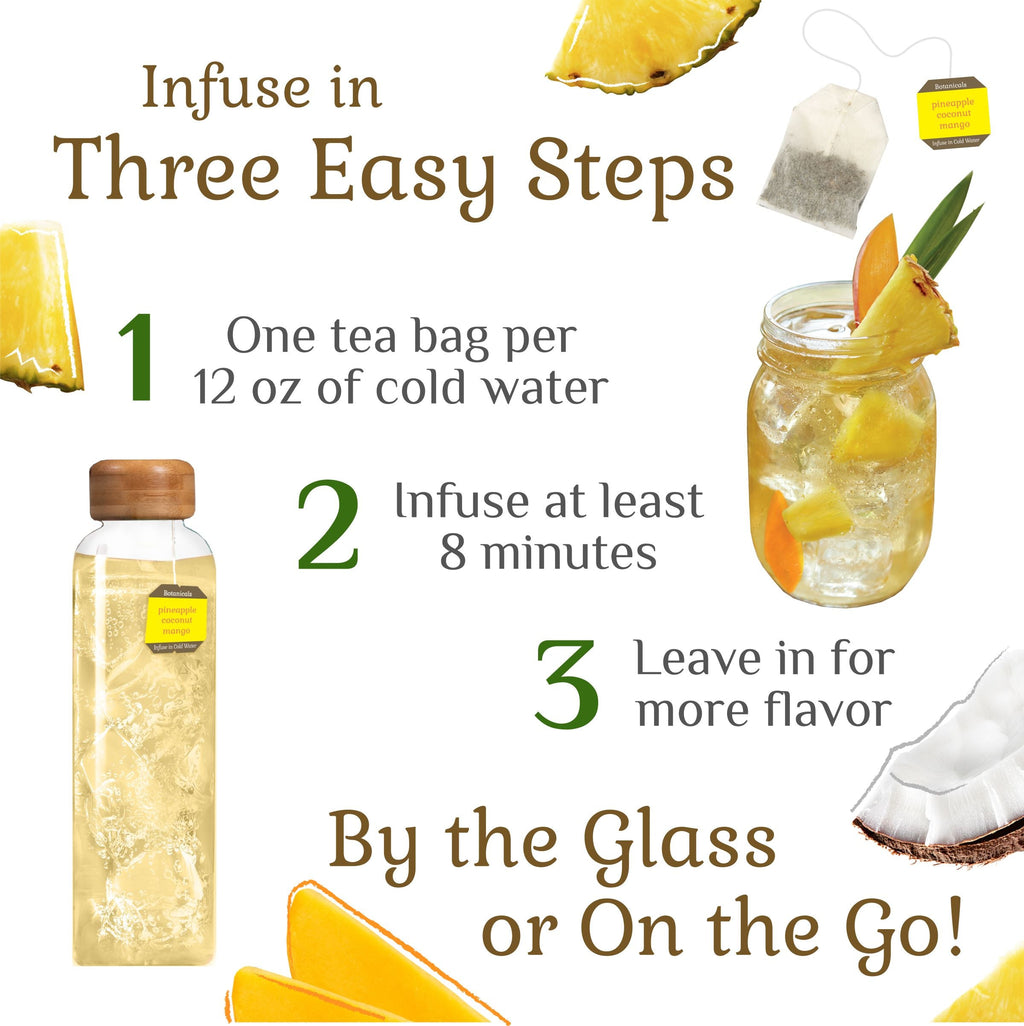 Pineapple Coconut Mango Cold Water Infusion