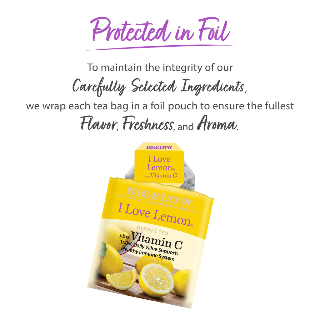 I Love Lemon® Plus Vitamin C Herbal Tea
