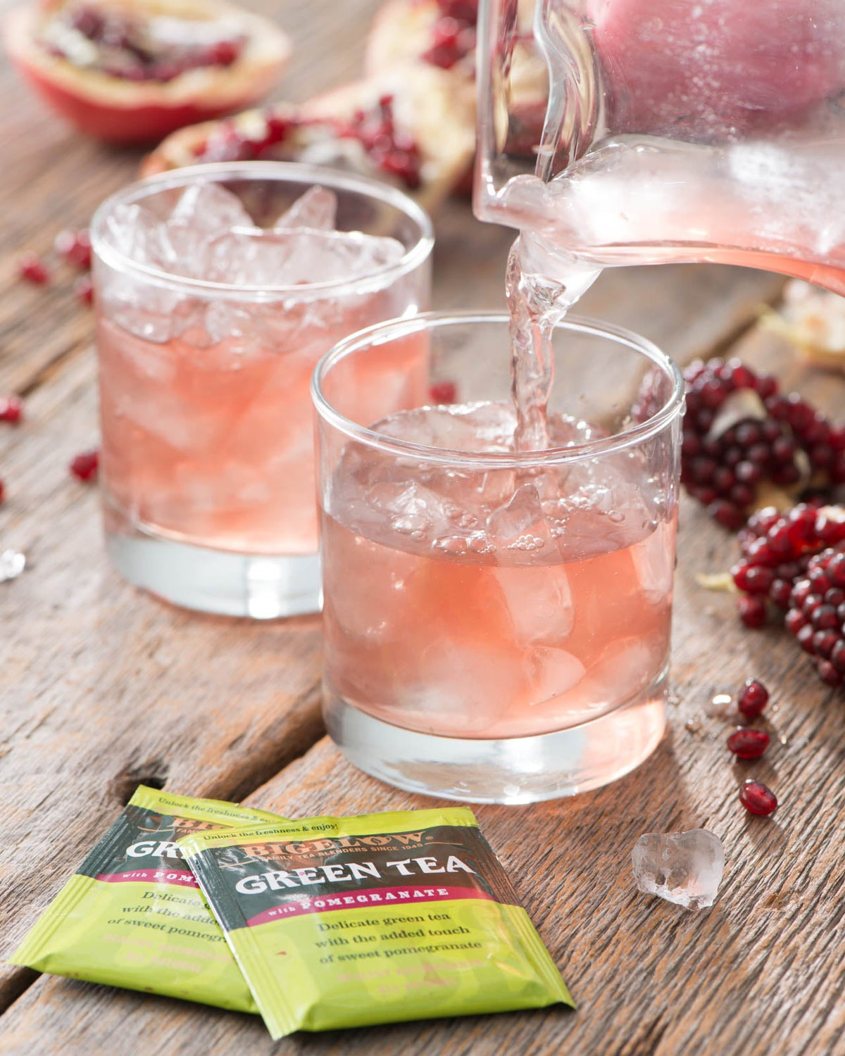 Green Tea with Pomegranate