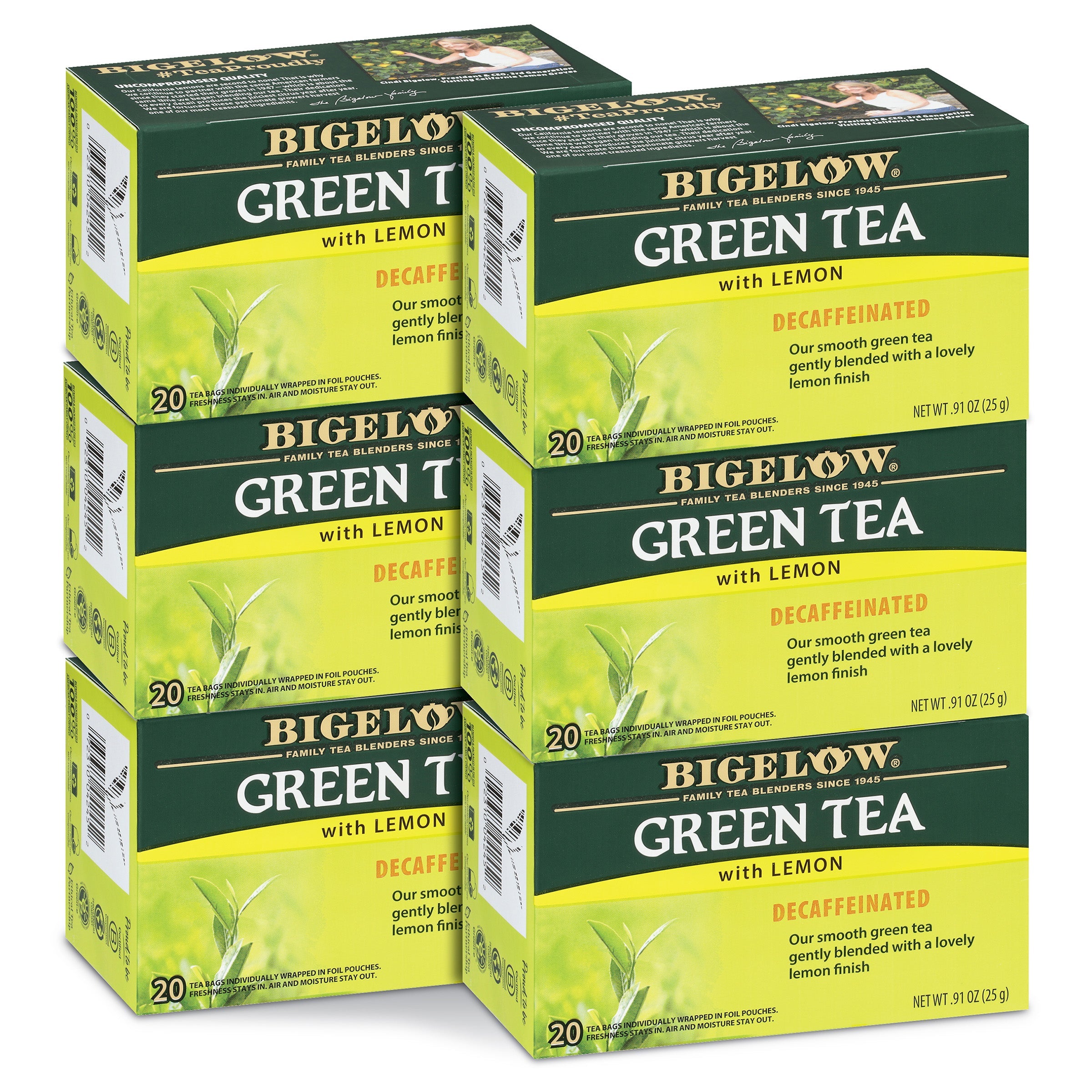 Green Tea with Lemon Decaf