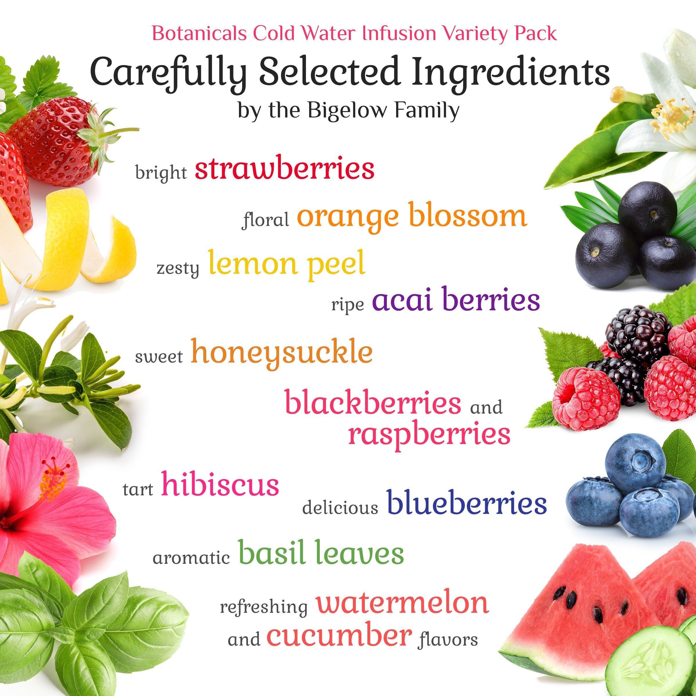 Cold Water Infusion 6 Flavor Variety Pack