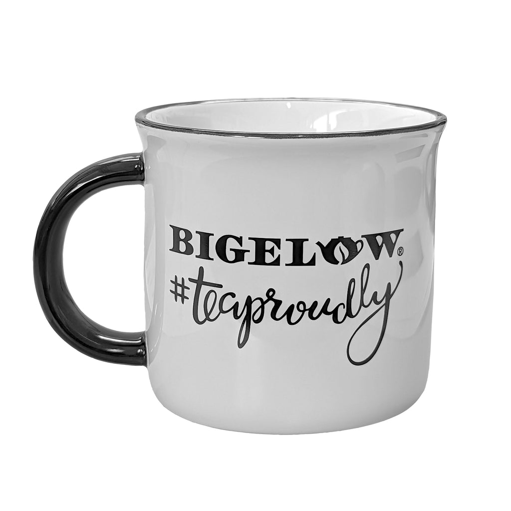 White with Black Handle #TeaProudly Mug
