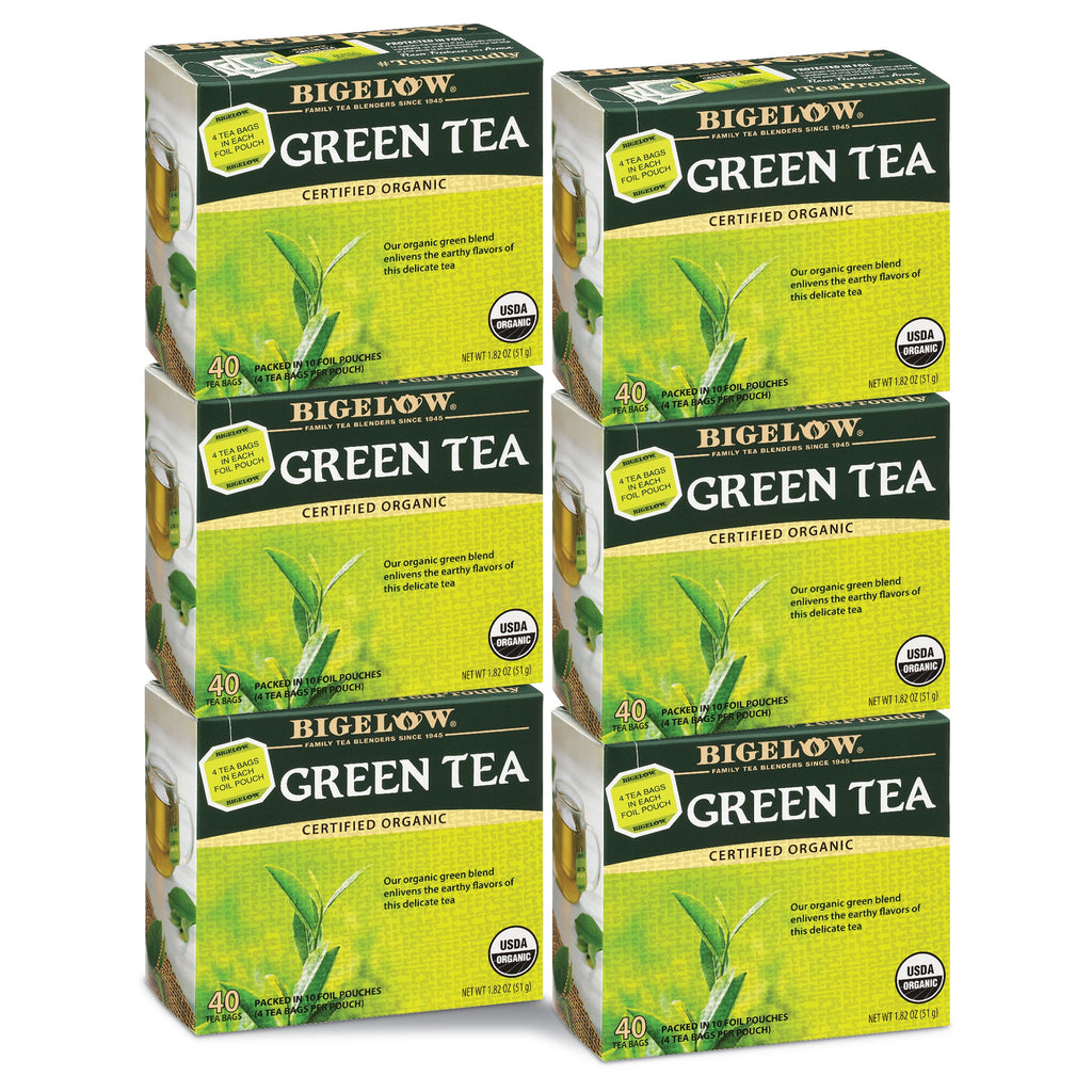 Organic Green Tea 40 Count