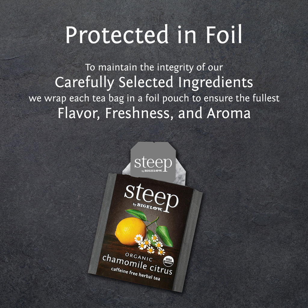 organic chamomile citrus herbal tea