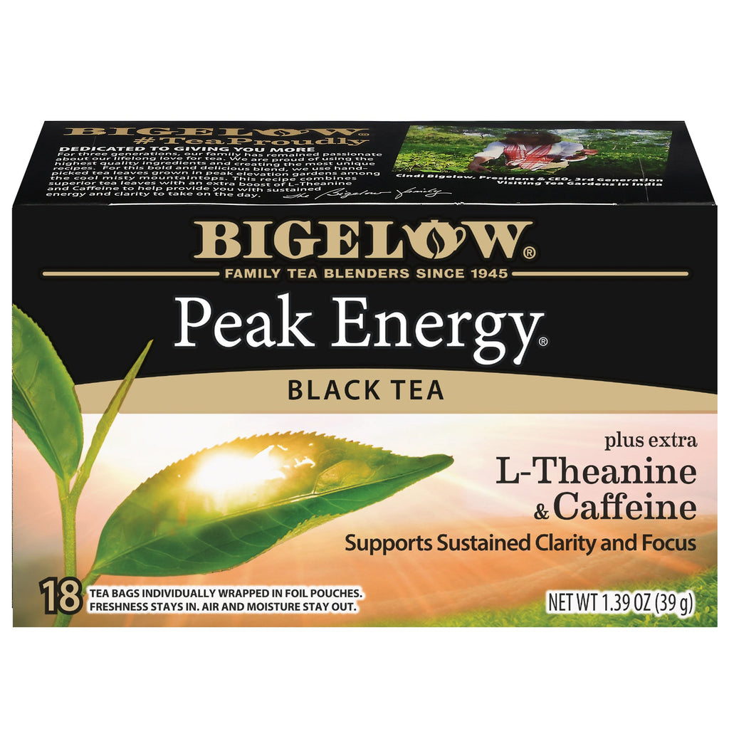 Peak Energy™ plus Extra L-Theanine And Caffeine Black Tea