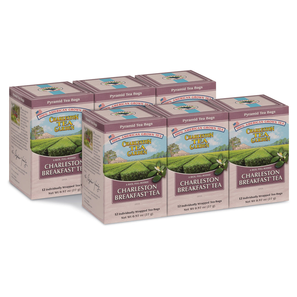 Charleston Breakfast Black Tea Pyramid Bags