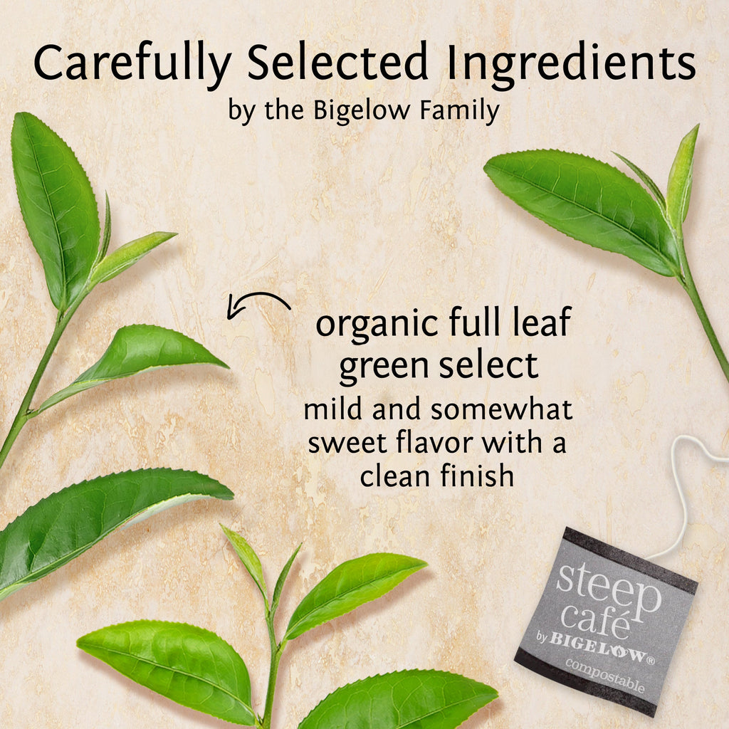 organic green select full leaf green tea