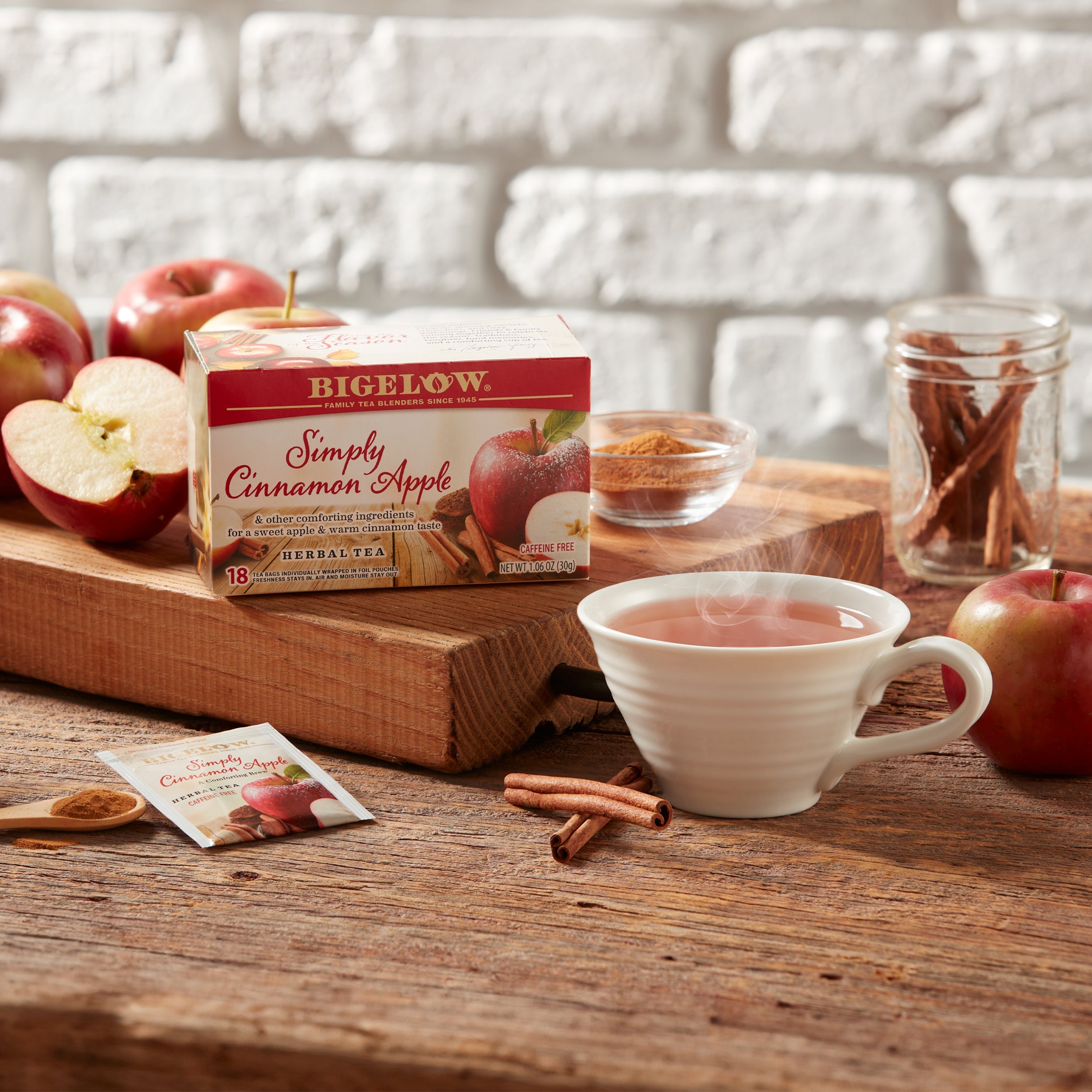 Simply Cinnamon Apple Herbal Tea