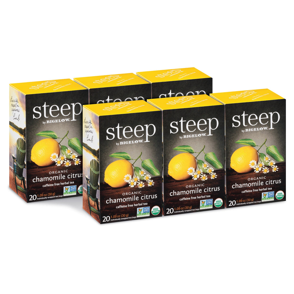 organic chamomile citrus herbal tea