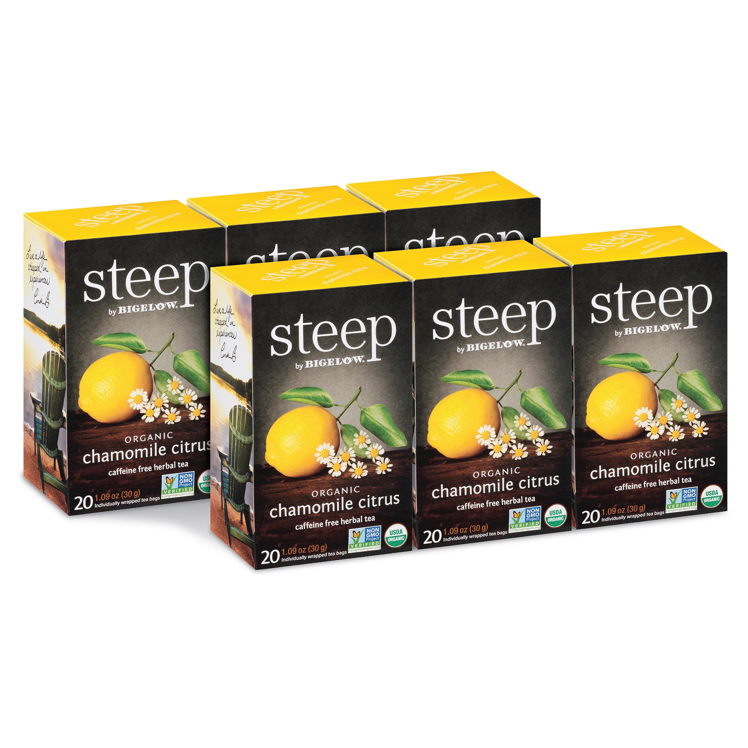 organic chamomile citrus herbal tea