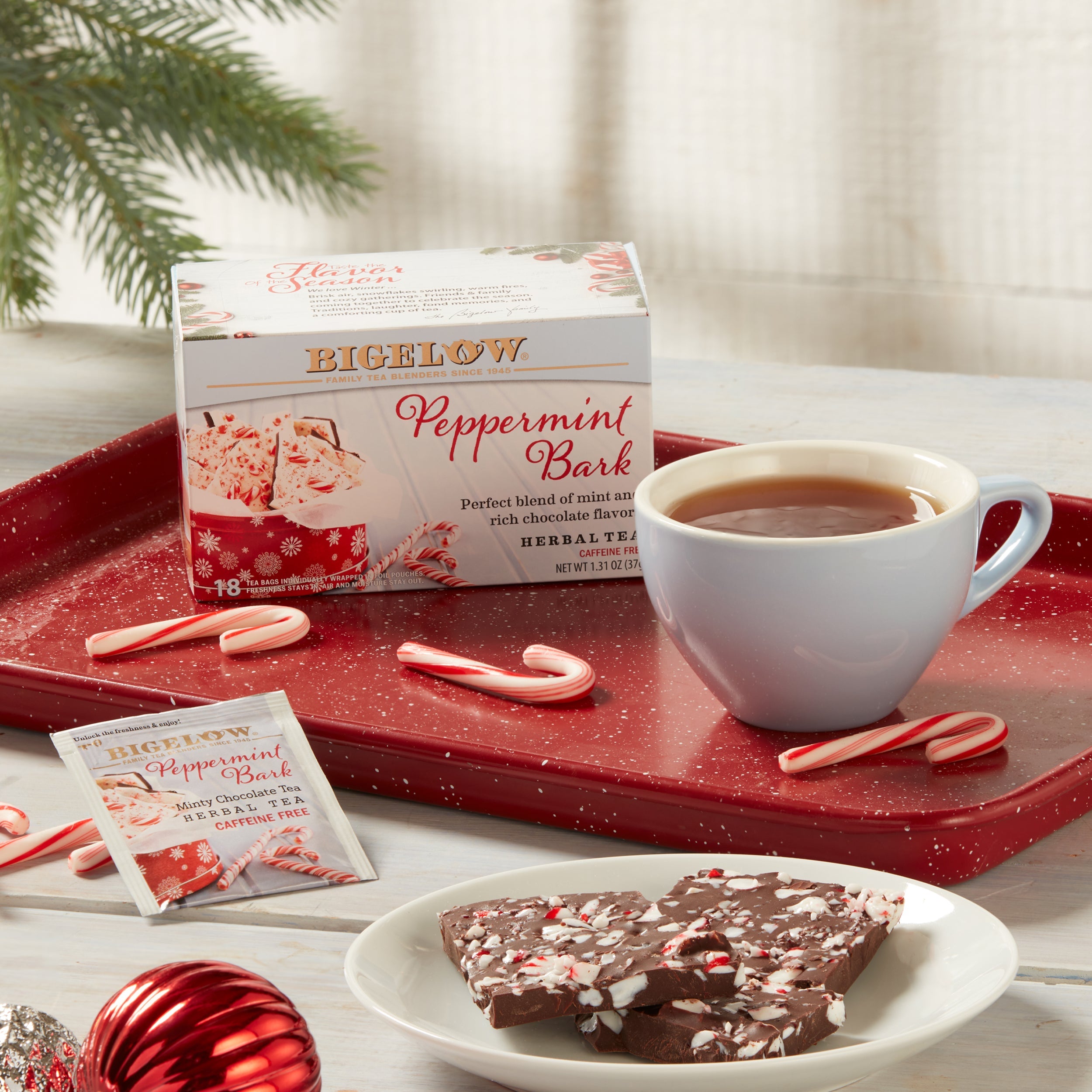 Peppermint Bark Herbal Tea