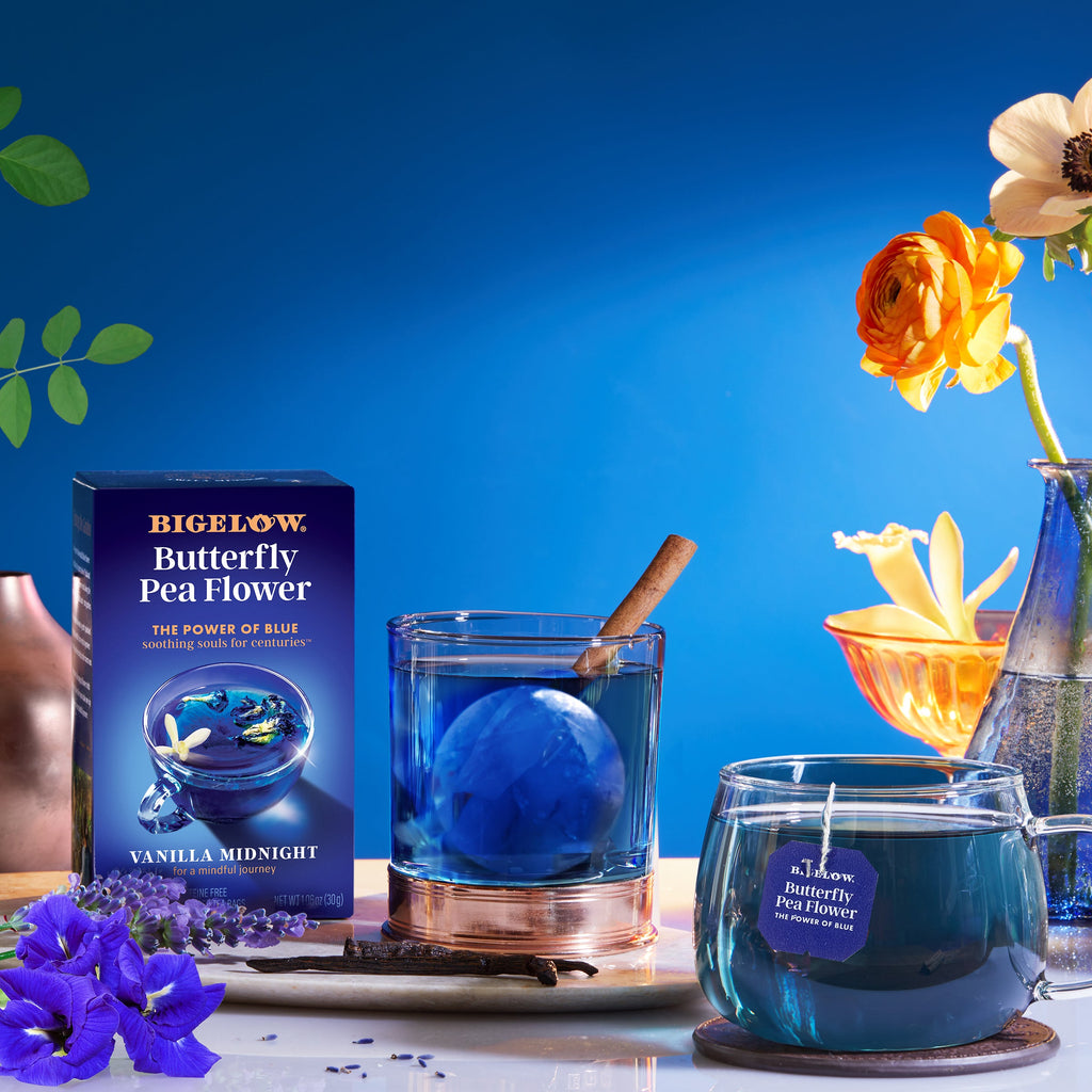 Butterfly Pea Flower Vanilla Midnight Herbal Tea