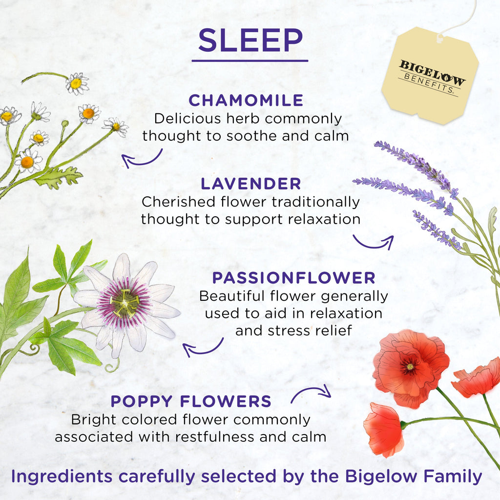 Sleep Chamomile and Lavender Herbal Tea