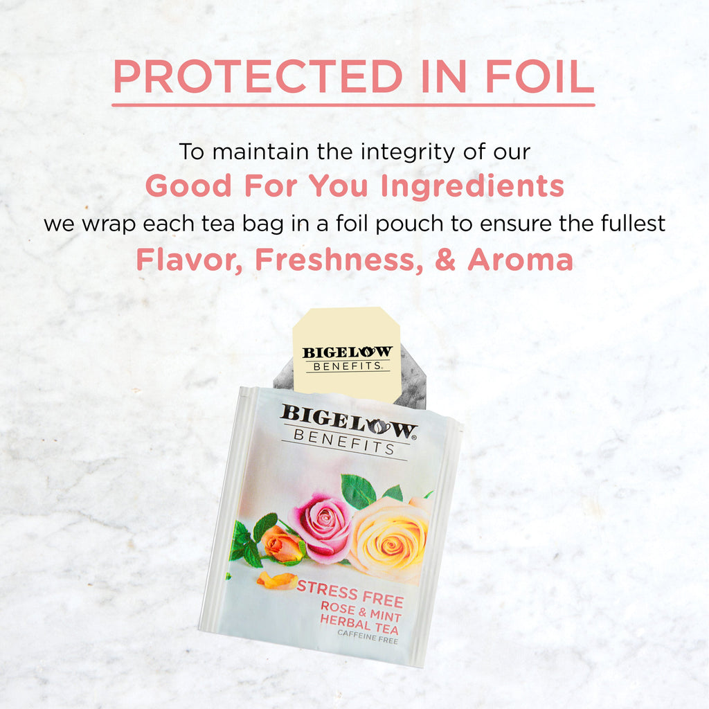 Stress Free Rose and Mint Herbal Tea