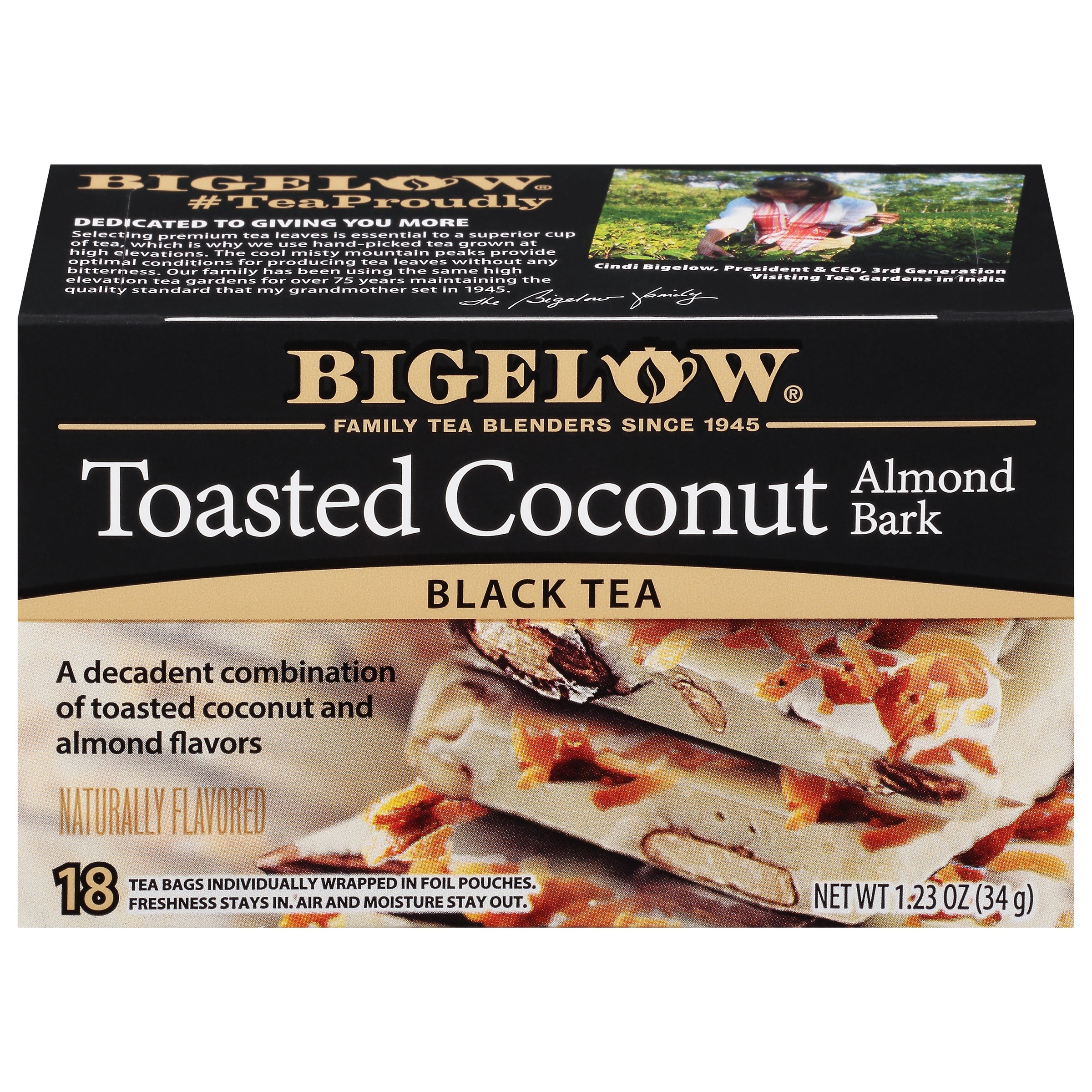 Toasted Coconut Almond Bark Black Tea