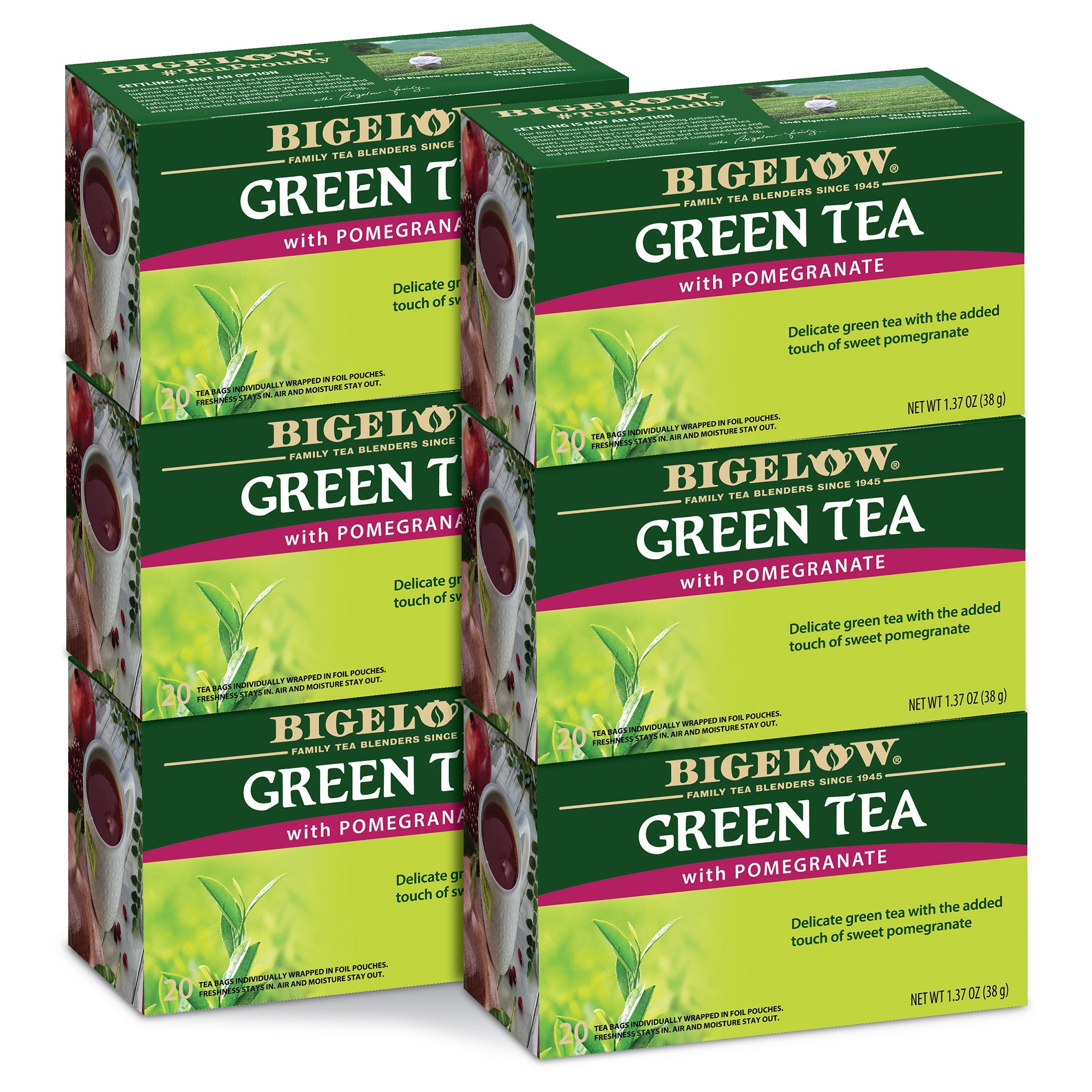 Green Tea with Pomegranate