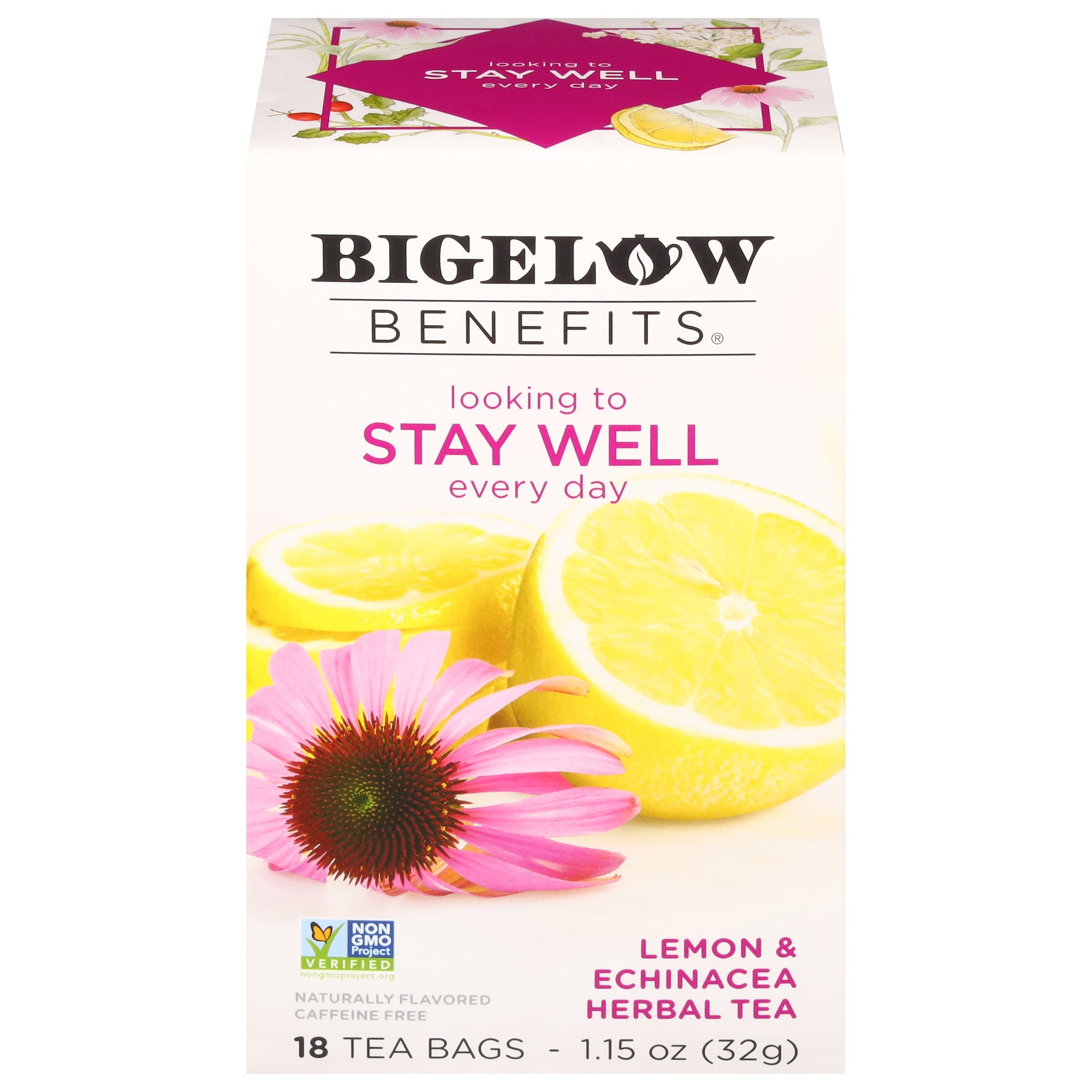 Stay Well Lemon and  Echinacea Herbal Tea