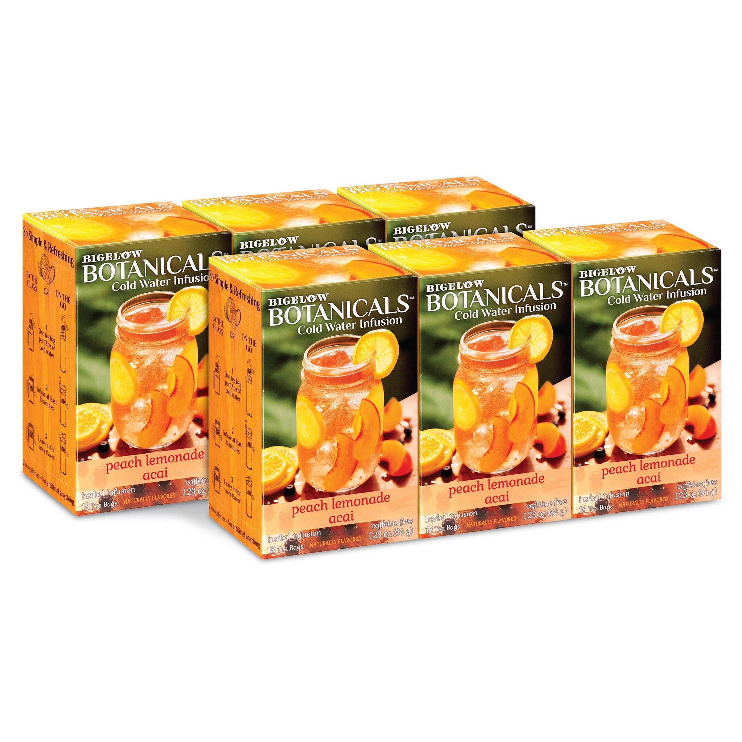 Peach Lemonade Acai Cold Water Infusion