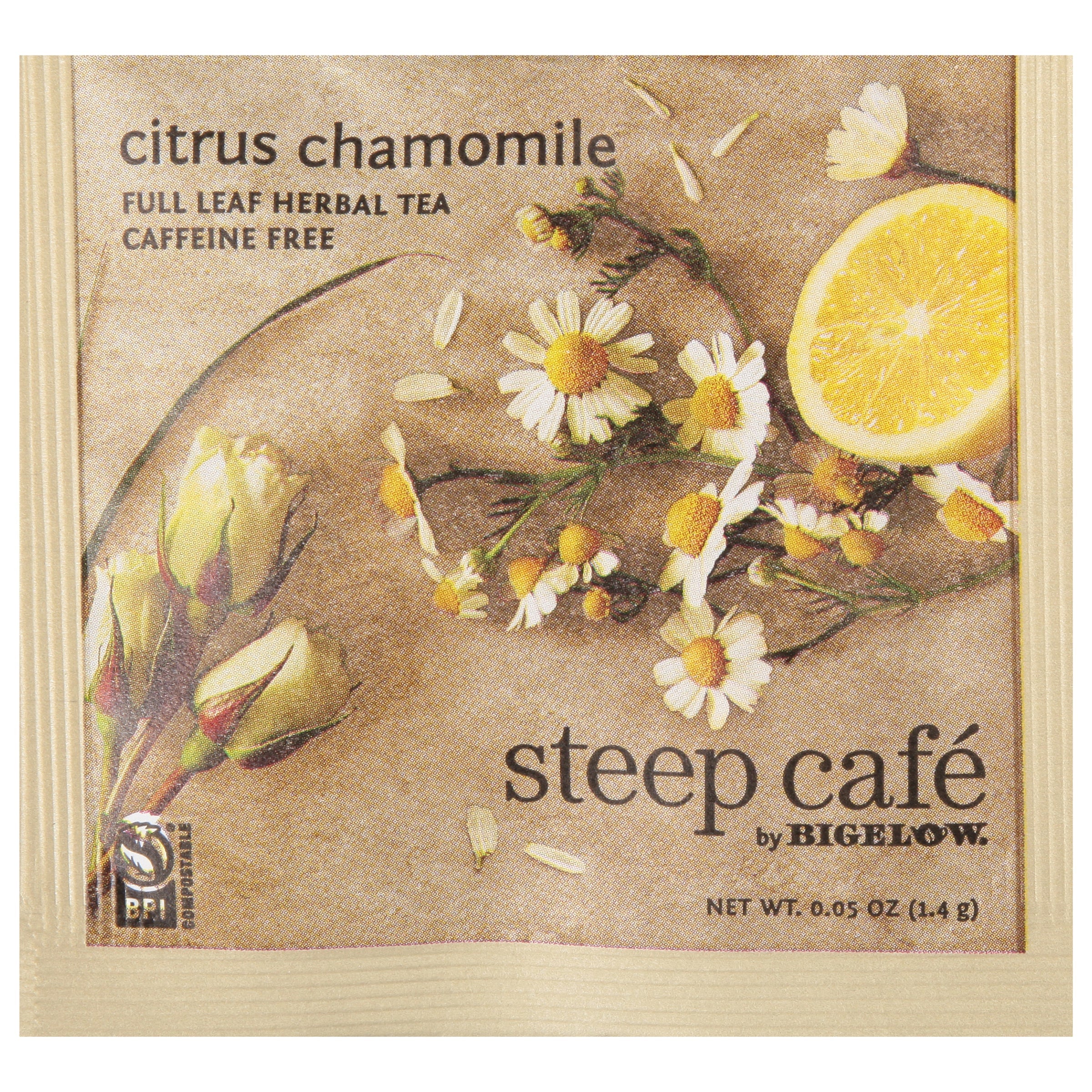 citrus chamomile full leaf herbal tea