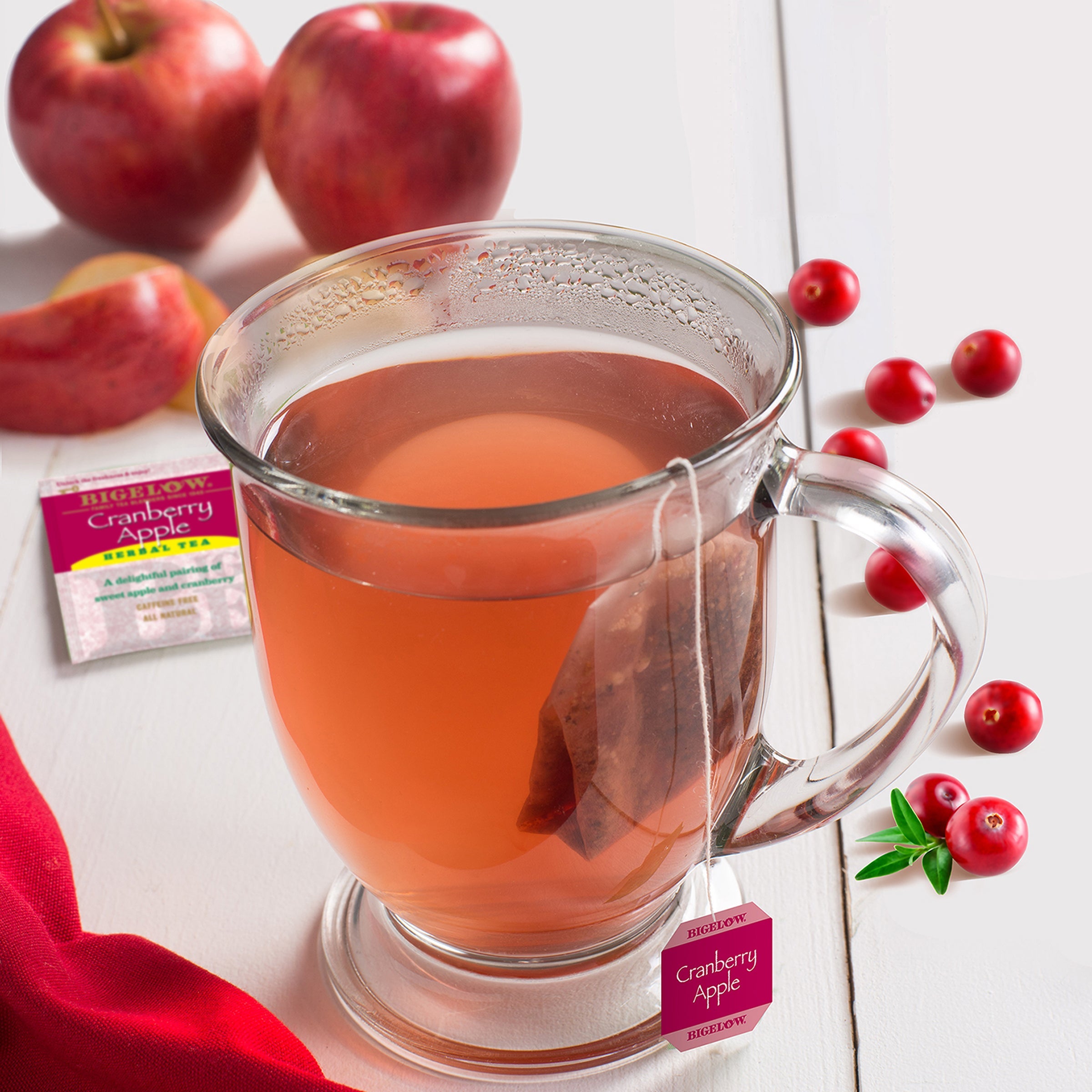 Cranberry Apple Herbal Tea
