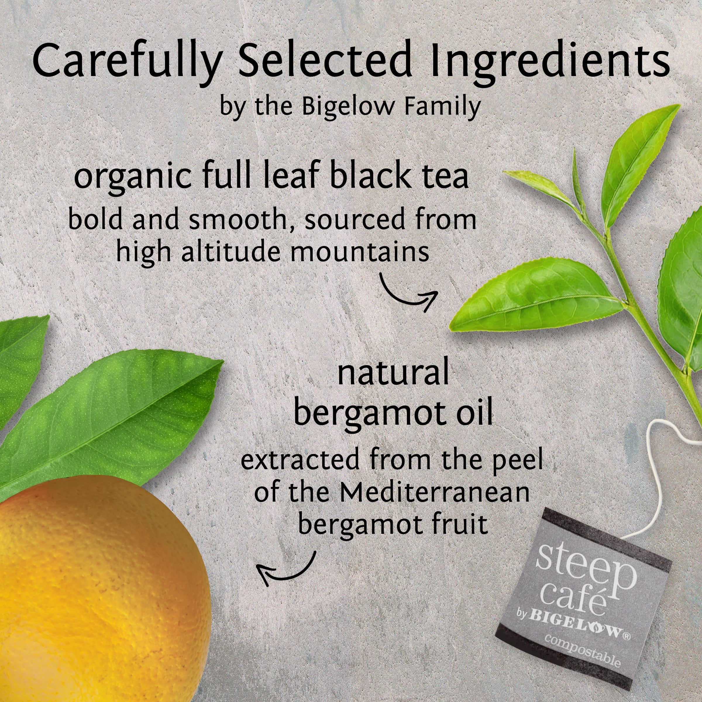 organic earl grey full leaf black tea