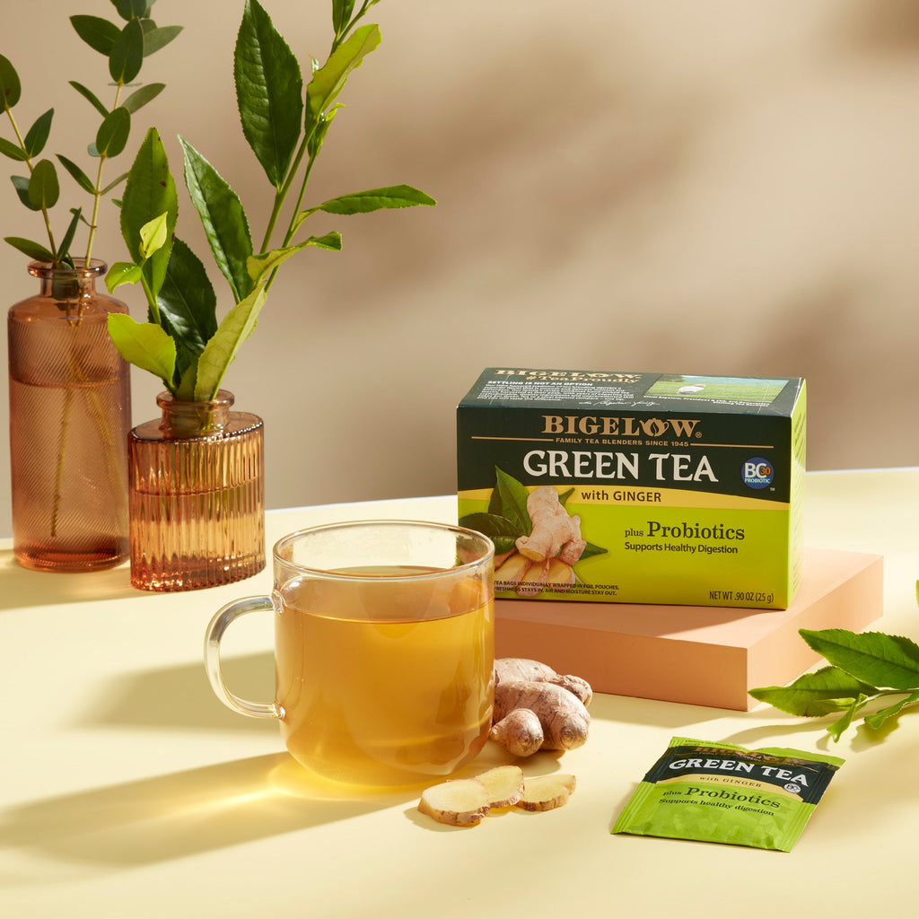 Green Tea with Ginger plus Probiotics