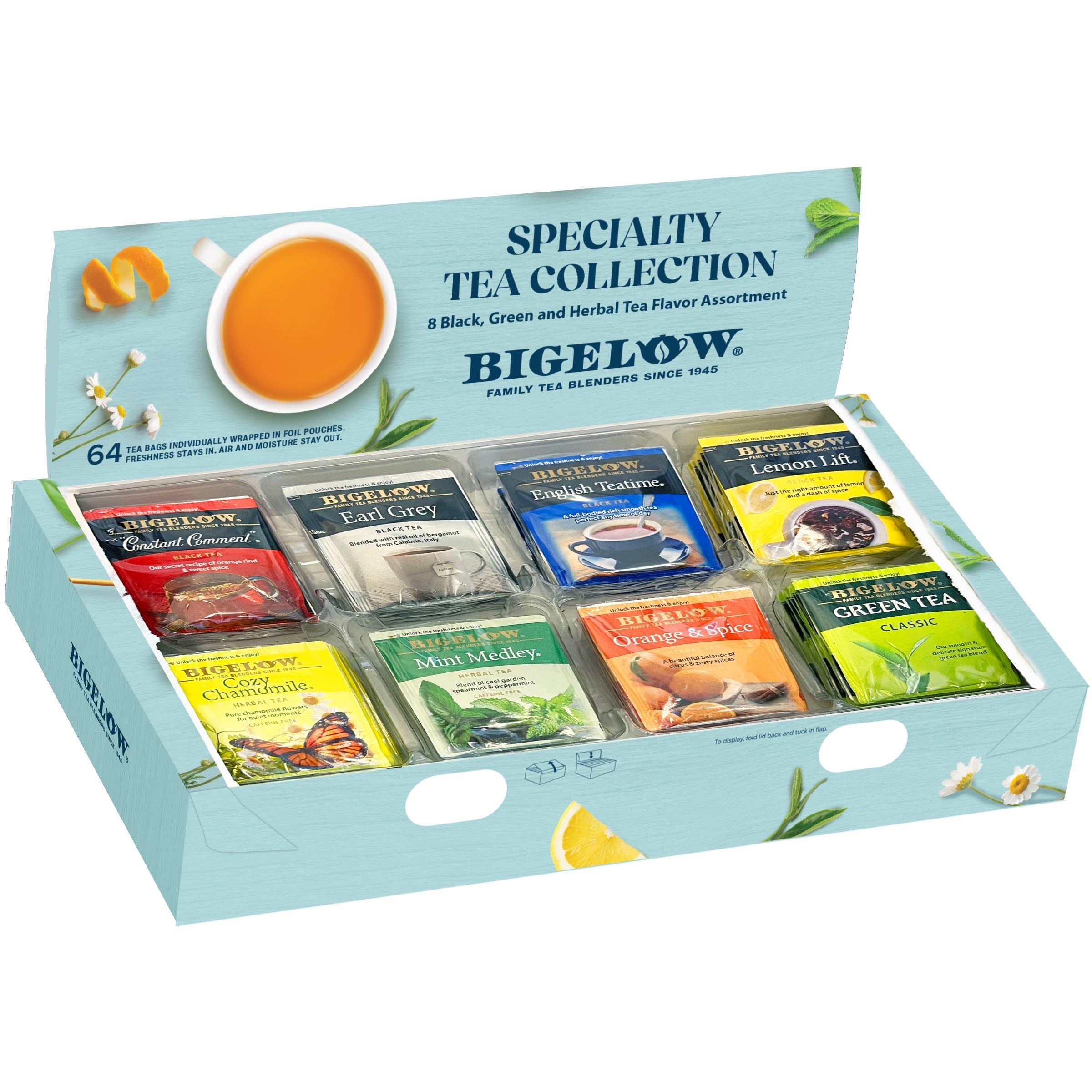 Fine Tea and  Herbal Tea Assortment