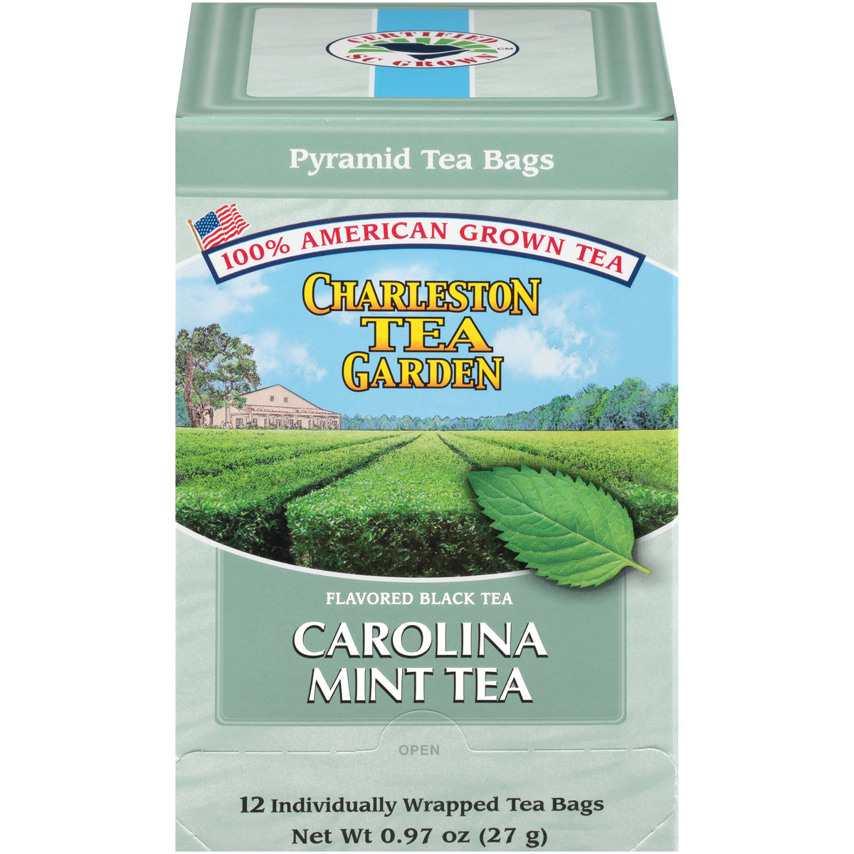 Carolina Mint Black Tea Pyramid Bags