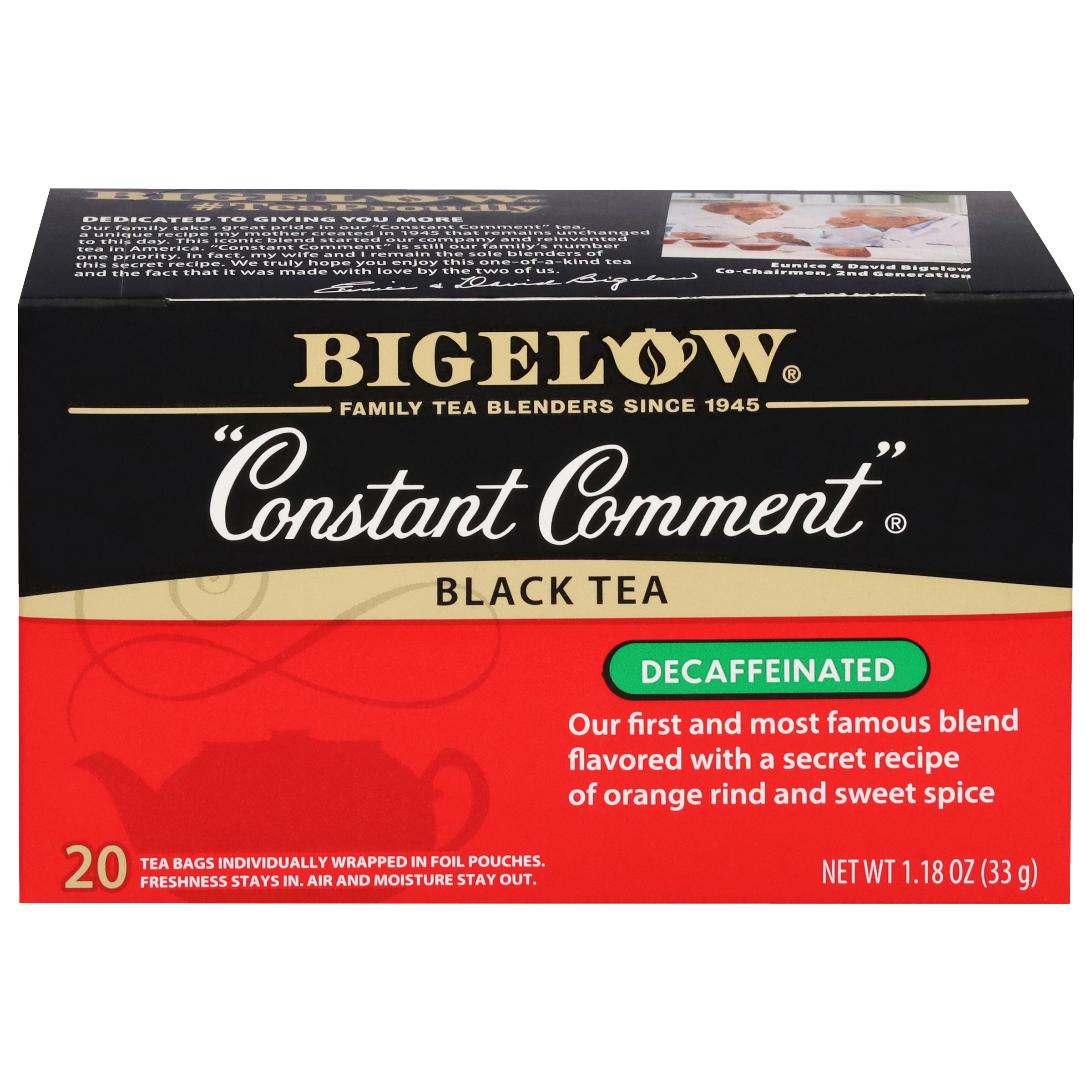 "Constant Comment"® Decaf Black Tea