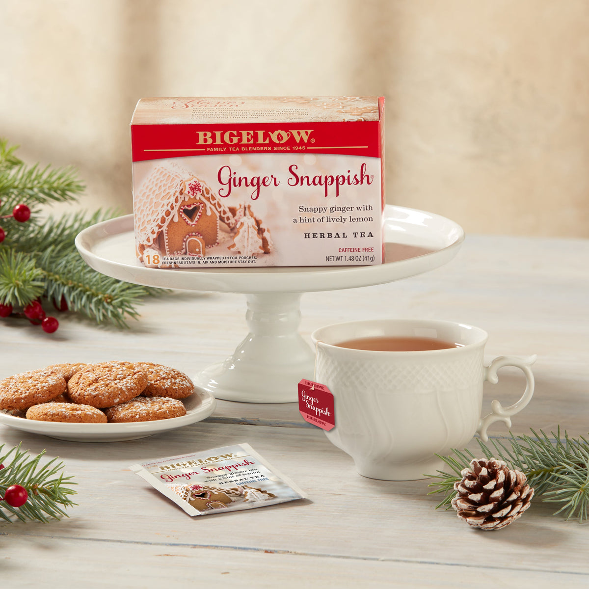 Ginger Snappish Herbal Tea