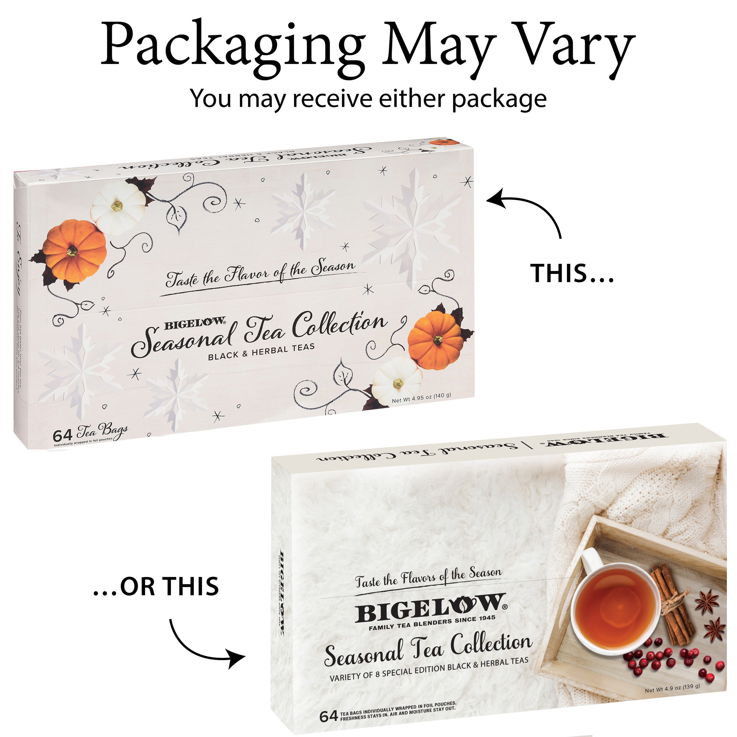 Seasonal Tea Variety Gift Box Buy 5 Get 1 Free