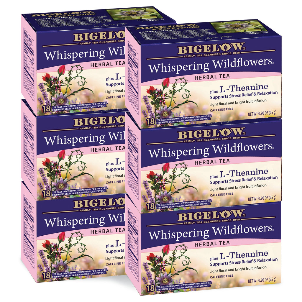 Whispering Wildflowers™ plus L-Theanine Herbal Tea